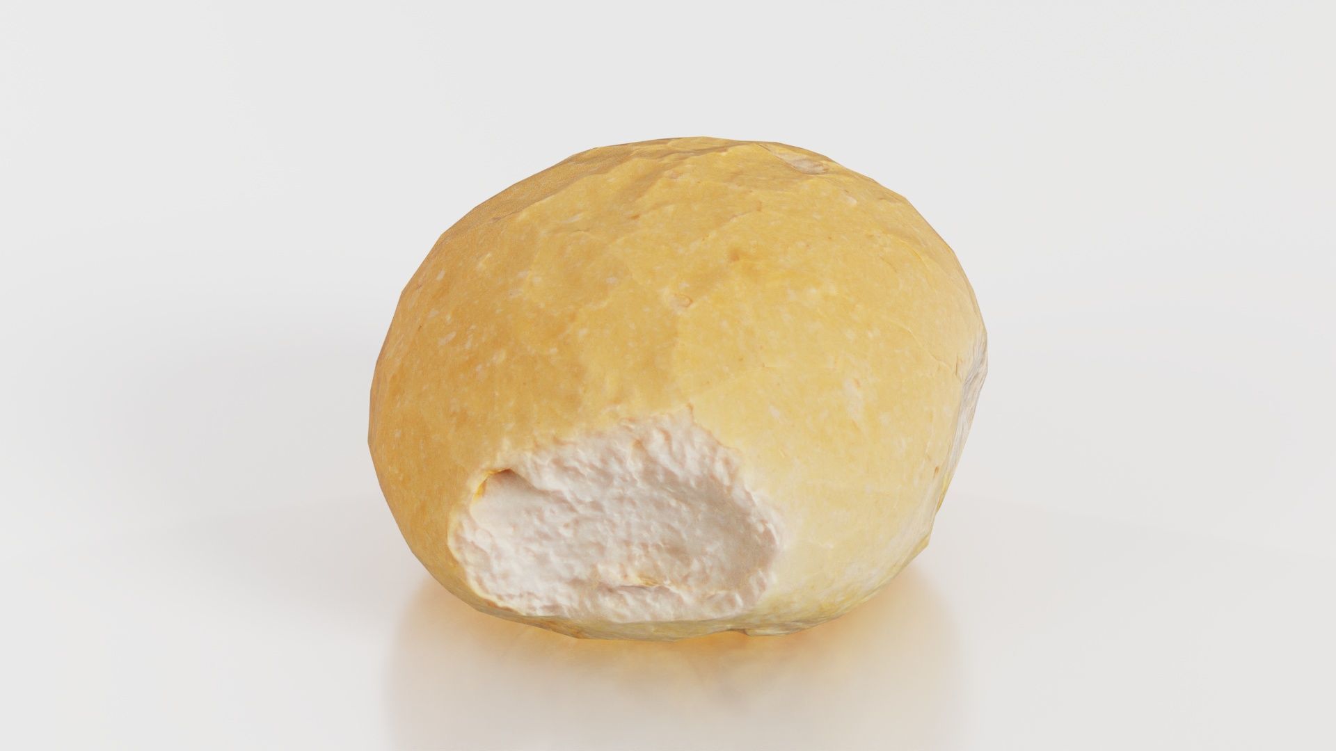 Regular Pistolet Low-poly 3D model_4