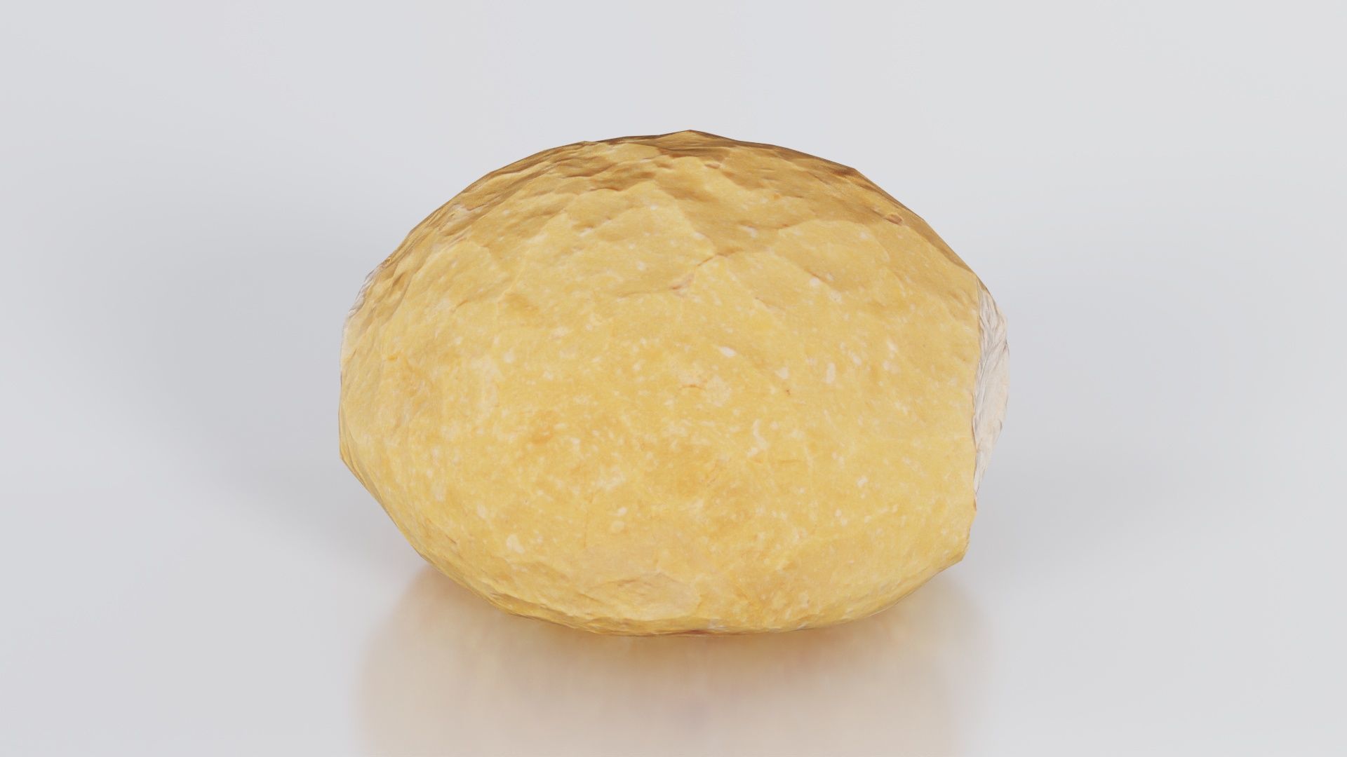 Regular Pistolet Low-poly 3D model_2