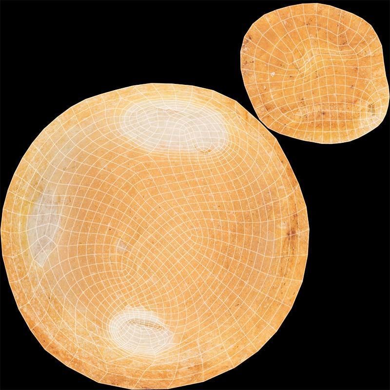 Regular Pistolet Low-poly 3D model_14