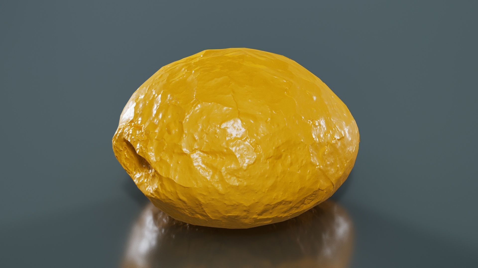 Regular Pistolet Low-poly 3D model_13