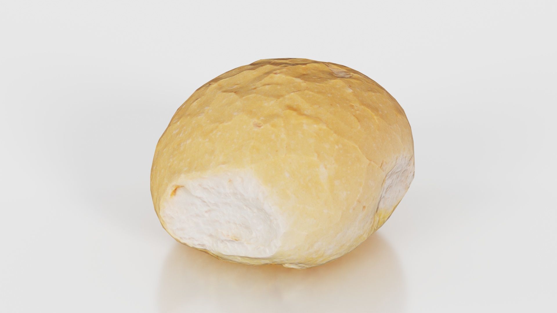 Regular Pistolet Low-poly 3D model_16