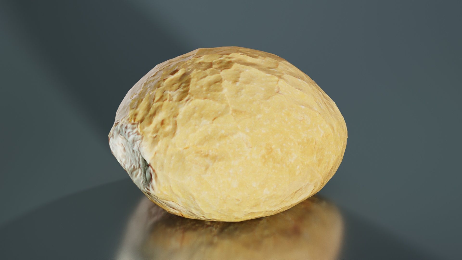 Regular Pistolet Low-poly 3D model_6