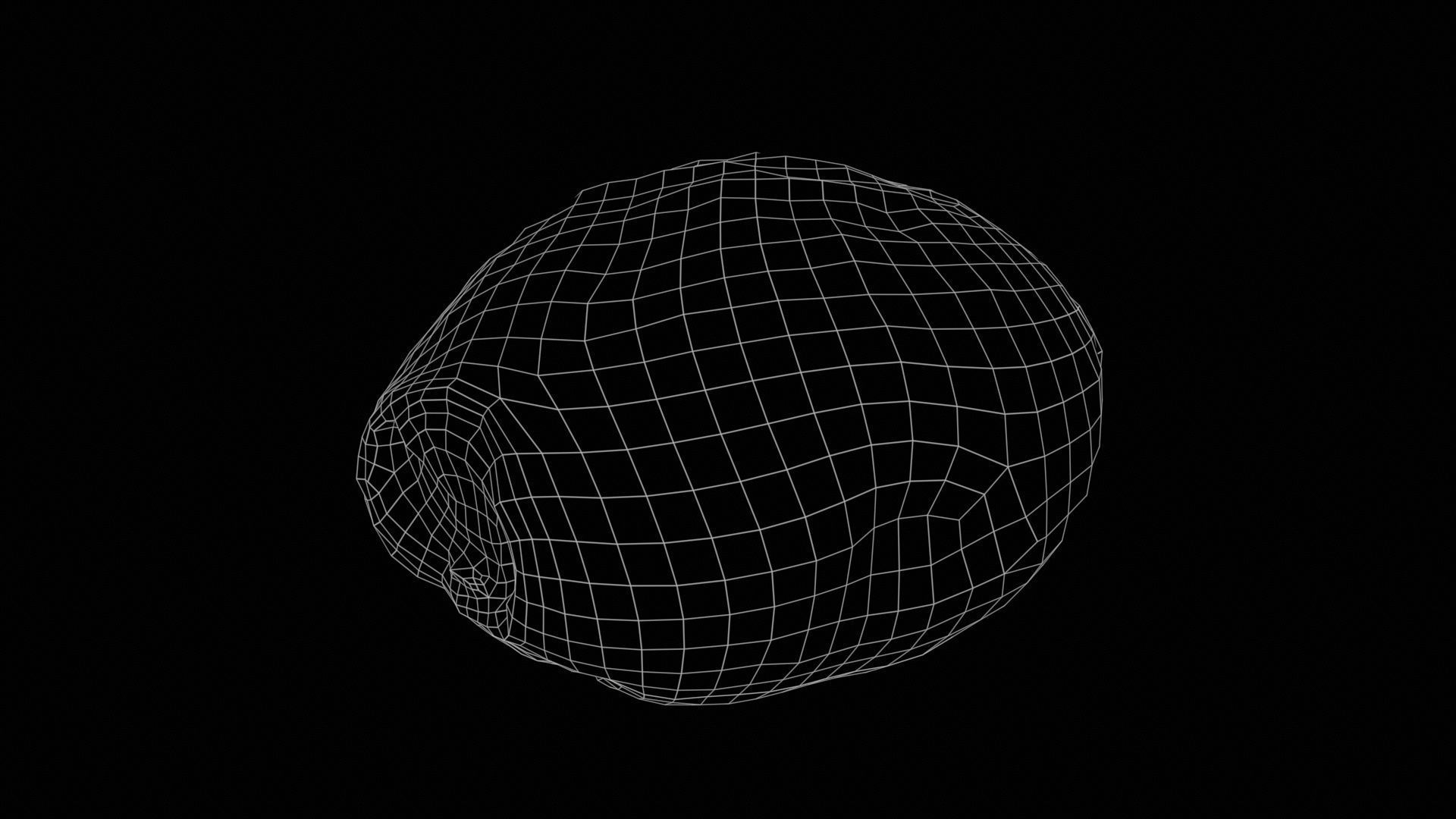 Regular Pistolet Low-poly 3D model_11