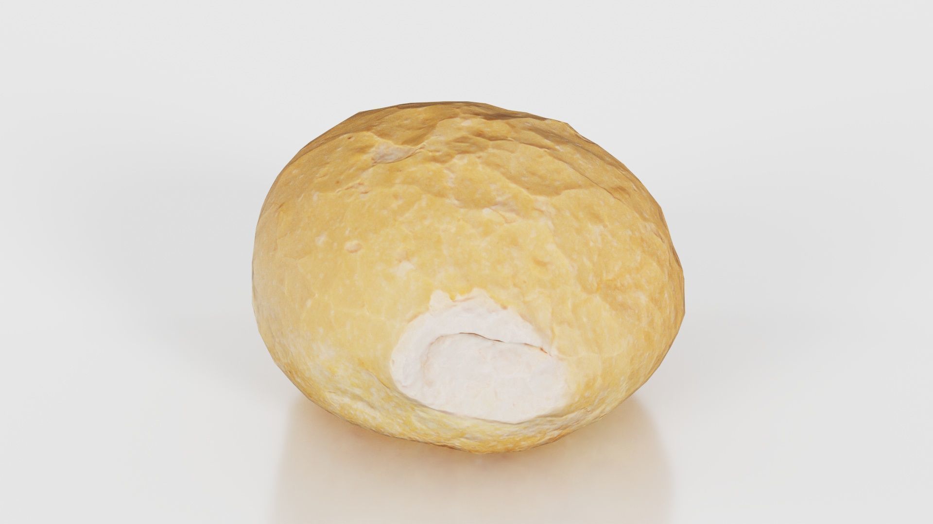 Regular Pistolet Low-poly 3D model_23