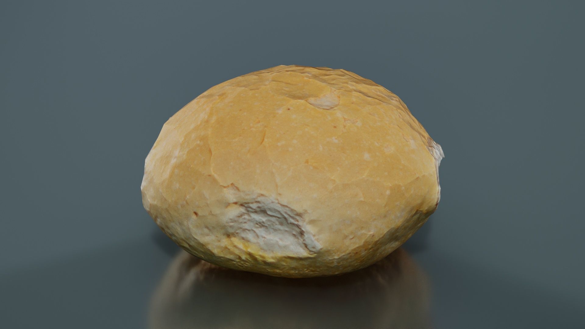 Regular Pistolet Low-poly 3D model_7