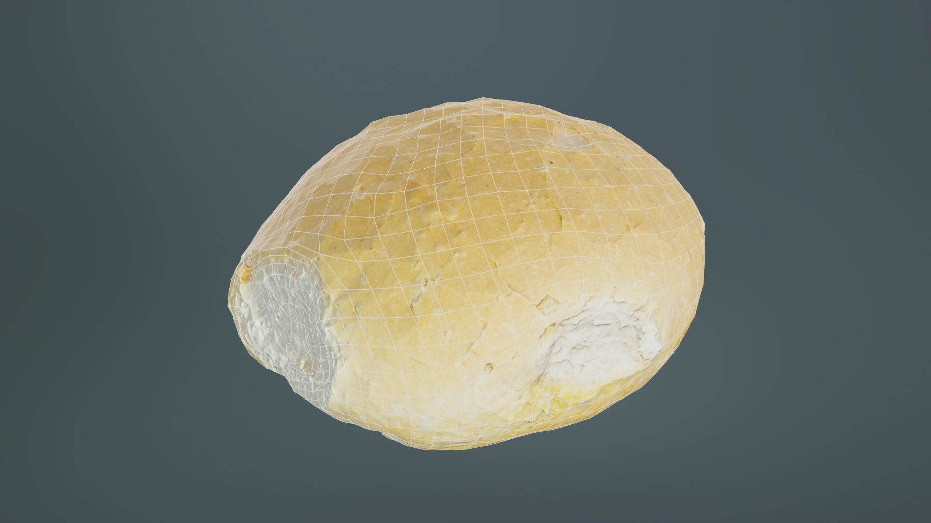 Regular Pistolet Low-poly 3D model_9