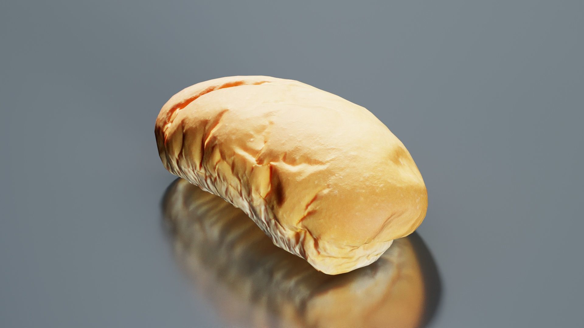 Sandwich Low-poly 3D model_2