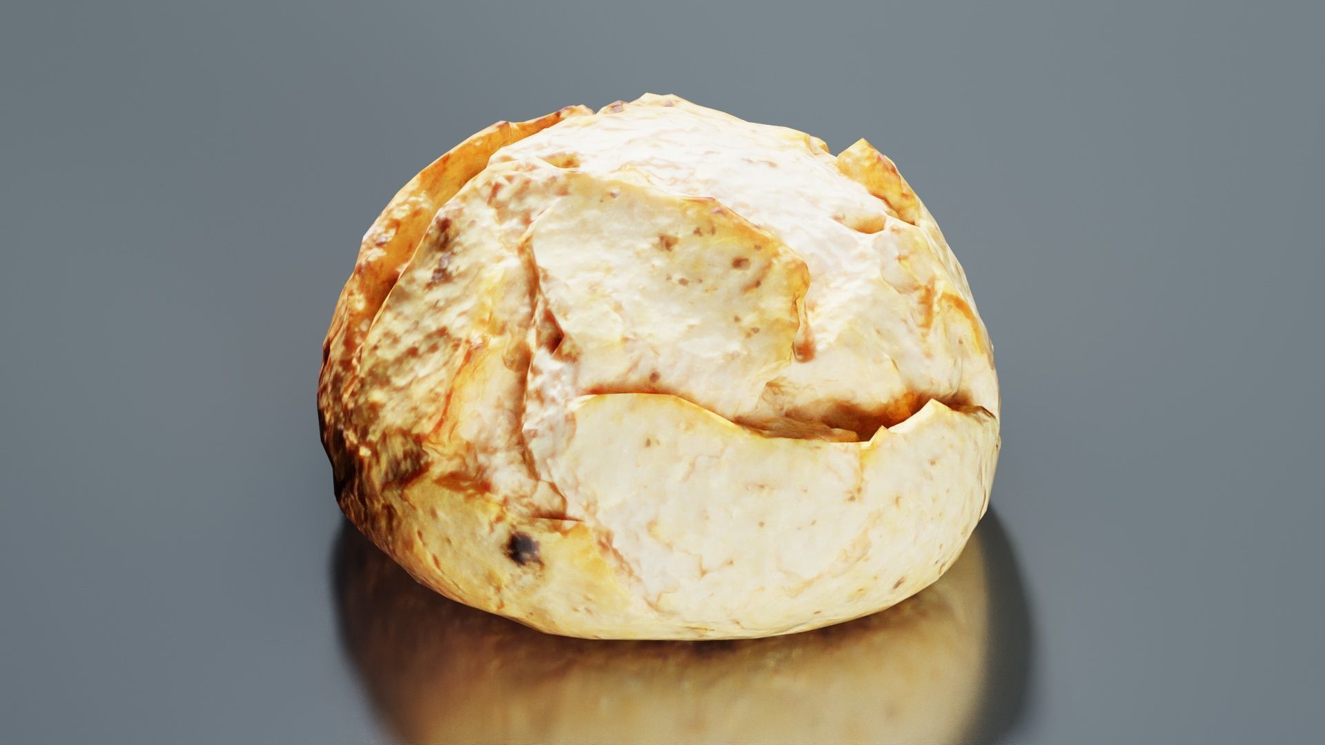 Sour Dough Pistolet Low-poly 3D model_4