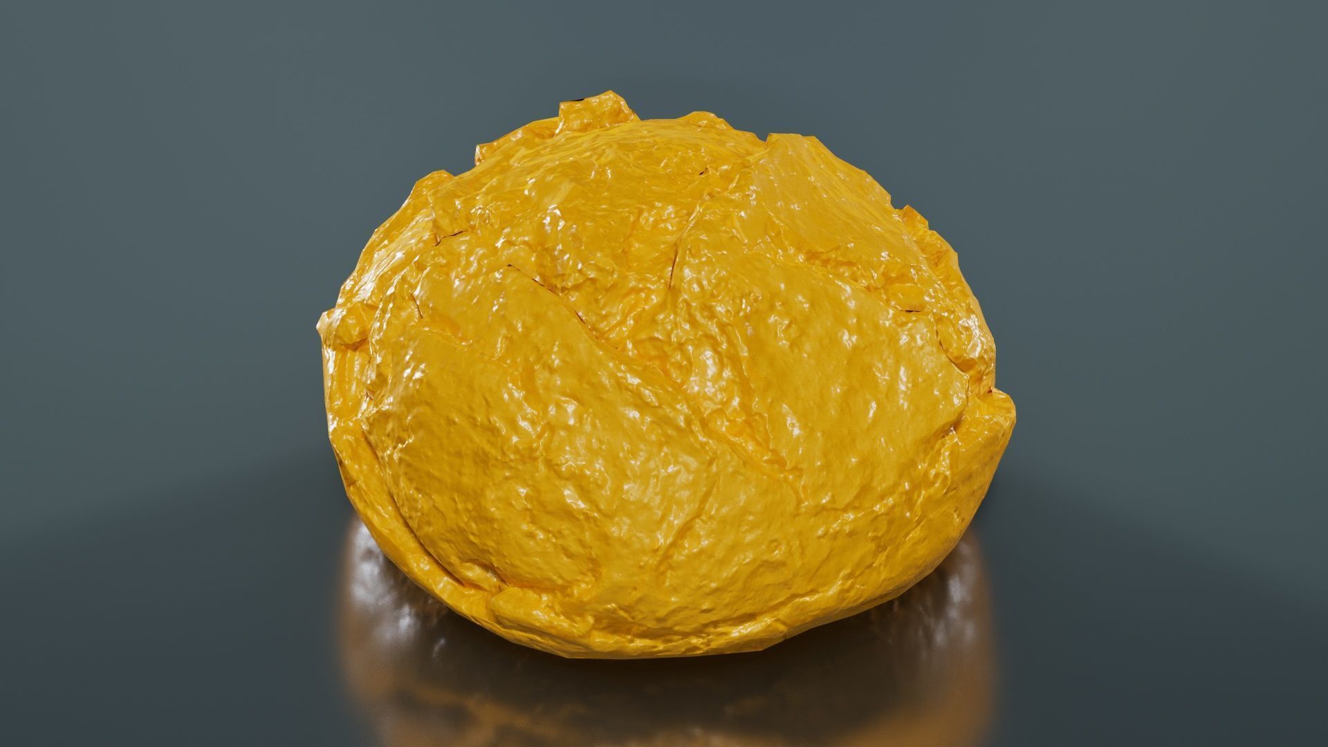 Sour Dough Pistolet Low-poly 3D model_12