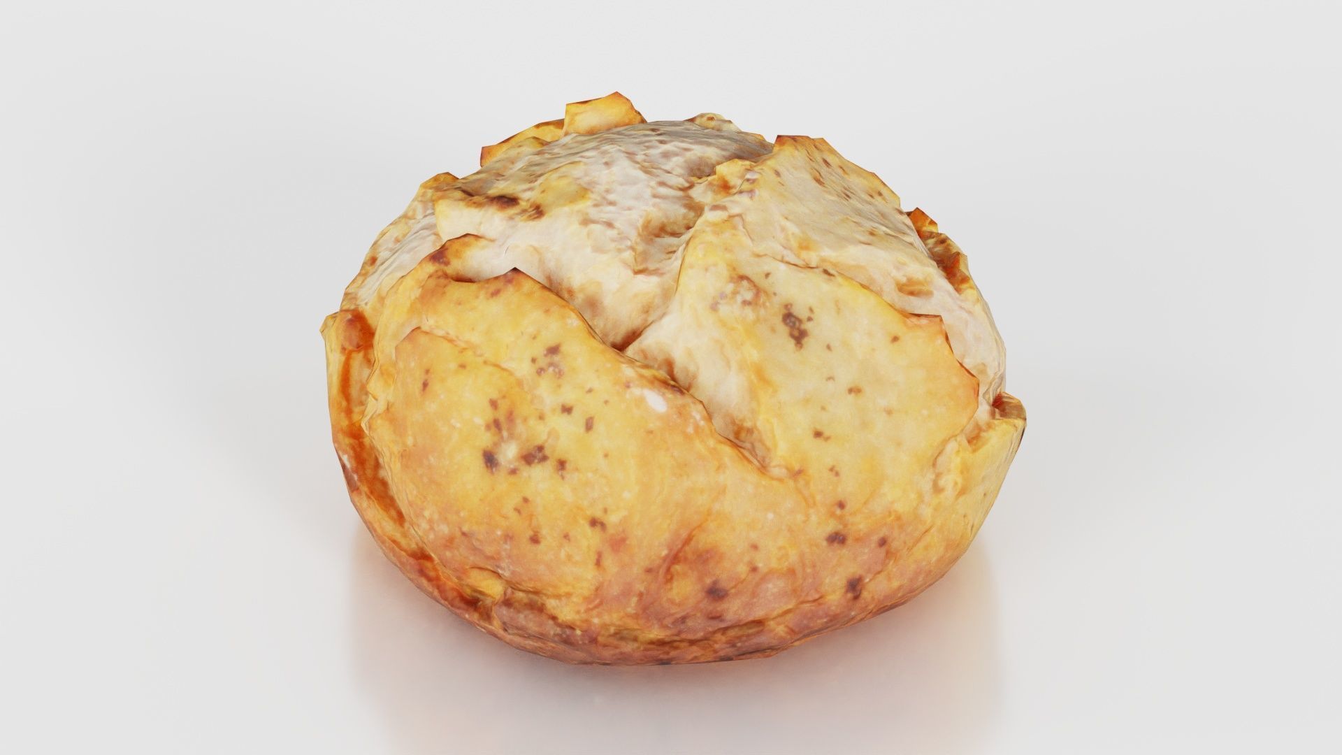 Sour Dough Pistolet Low-poly 3D model_15