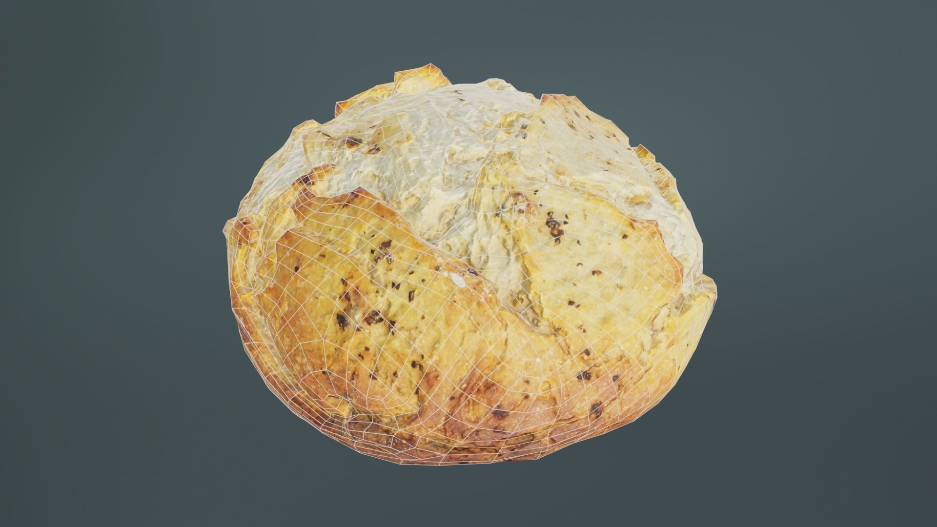 Sour Dough Pistolet Low-poly 3D model_9