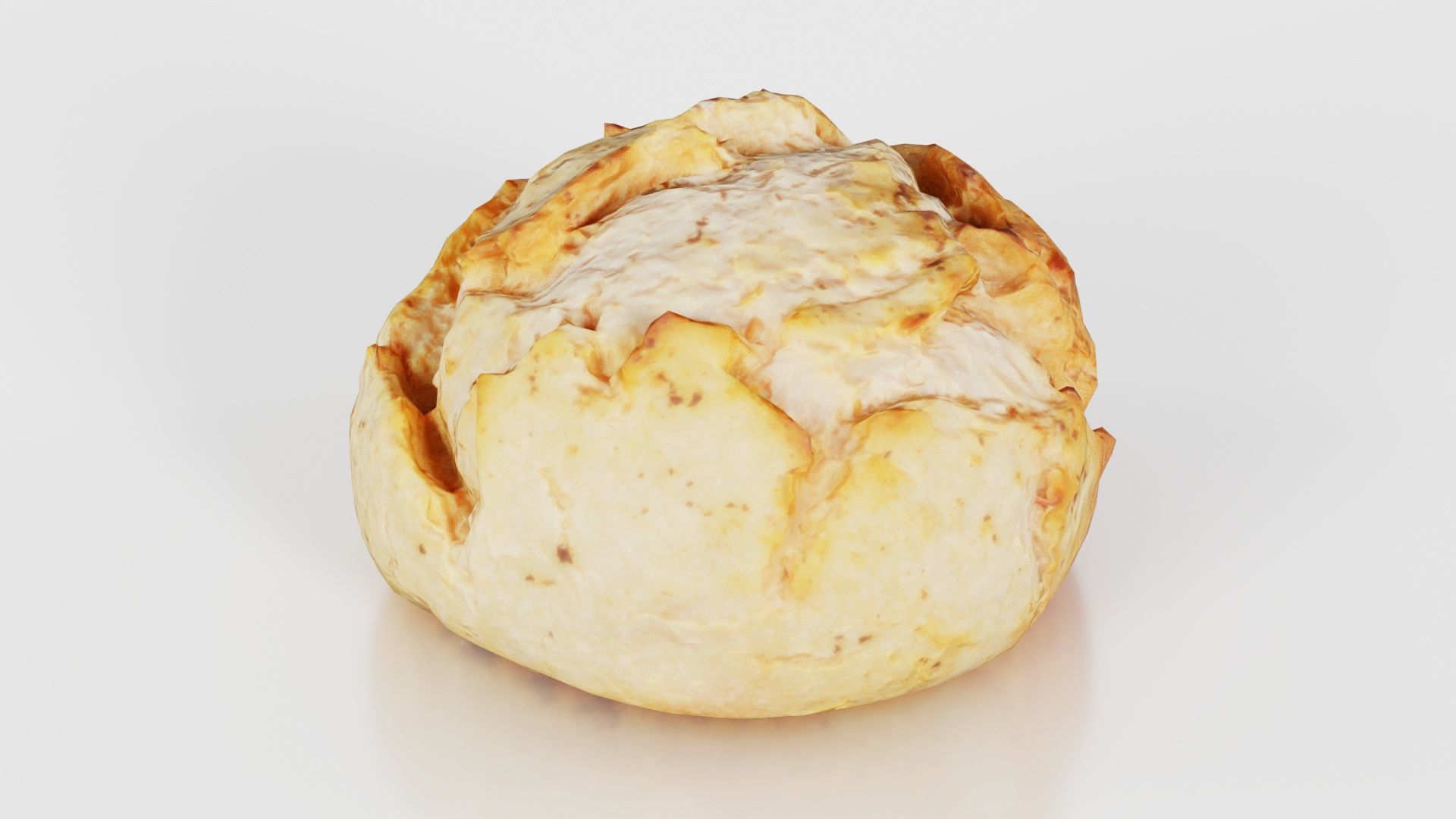 Sour Dough Pistolet Low-poly 3D model_20