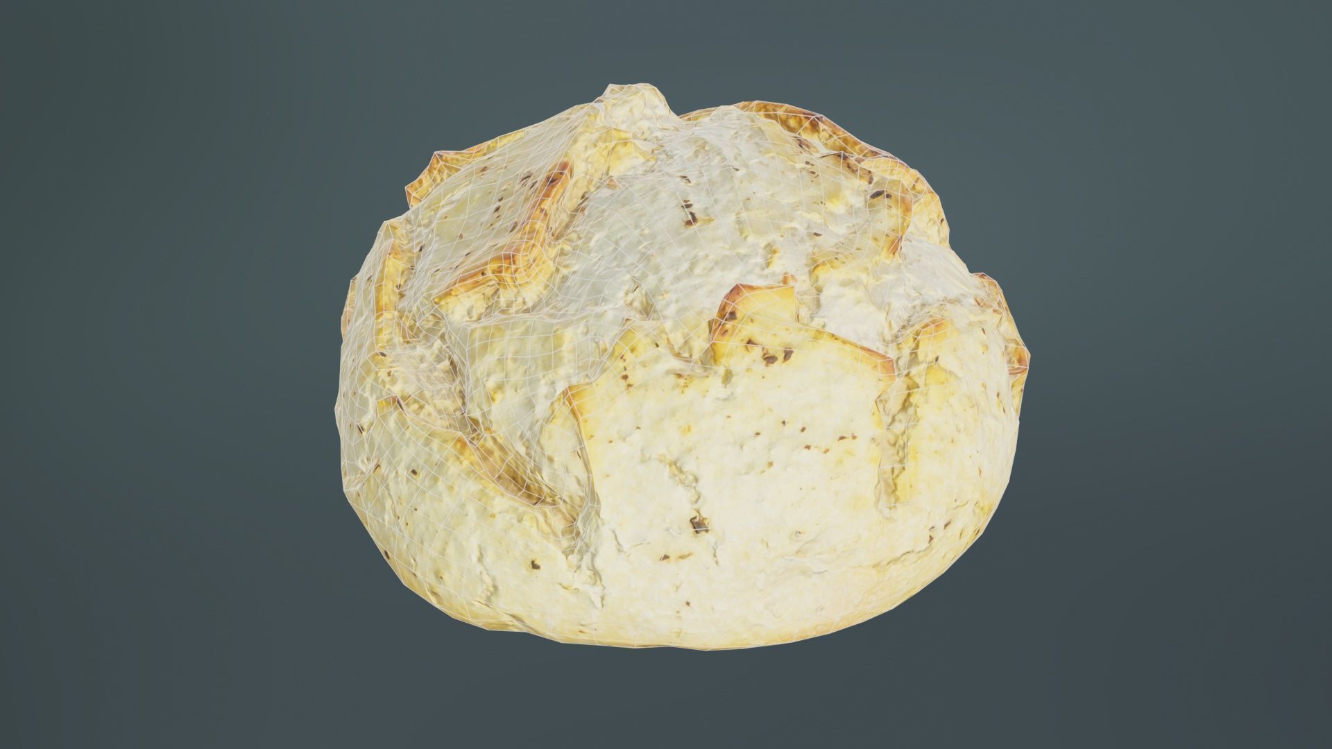 Sour Dough Pistolet Low-poly 3D model_10