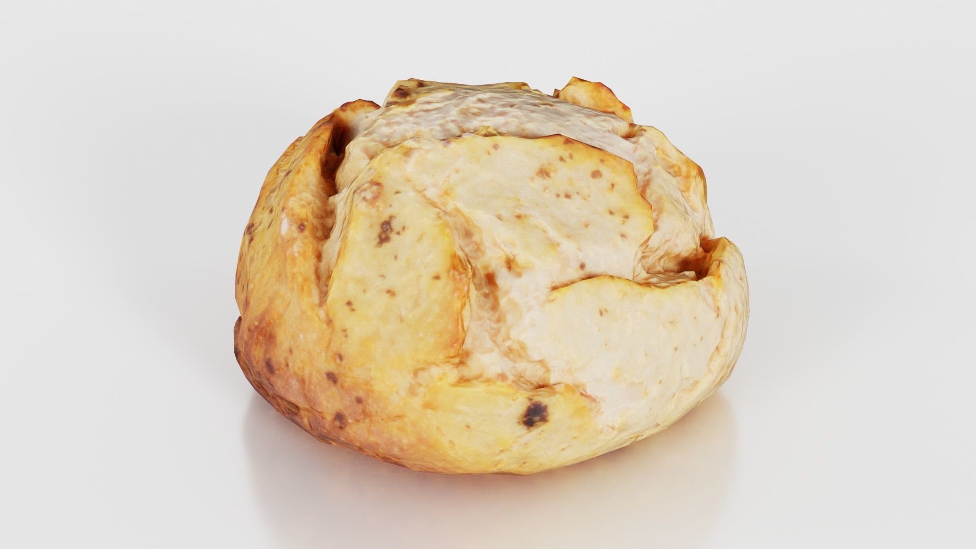 Sour Dough Pistolet Low-poly 3D model_25