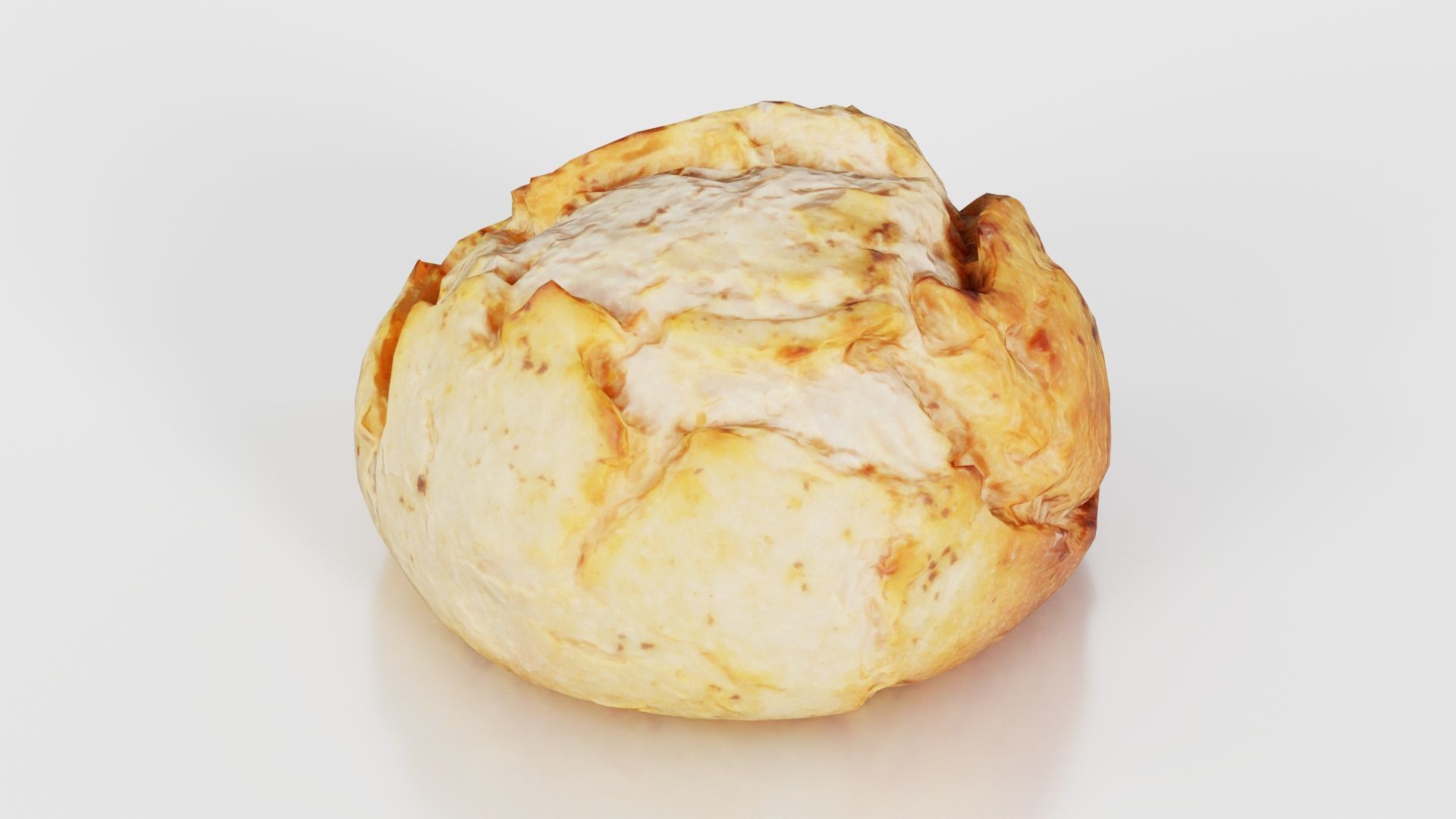 Sour Dough Pistolet Low-poly 3D model_19