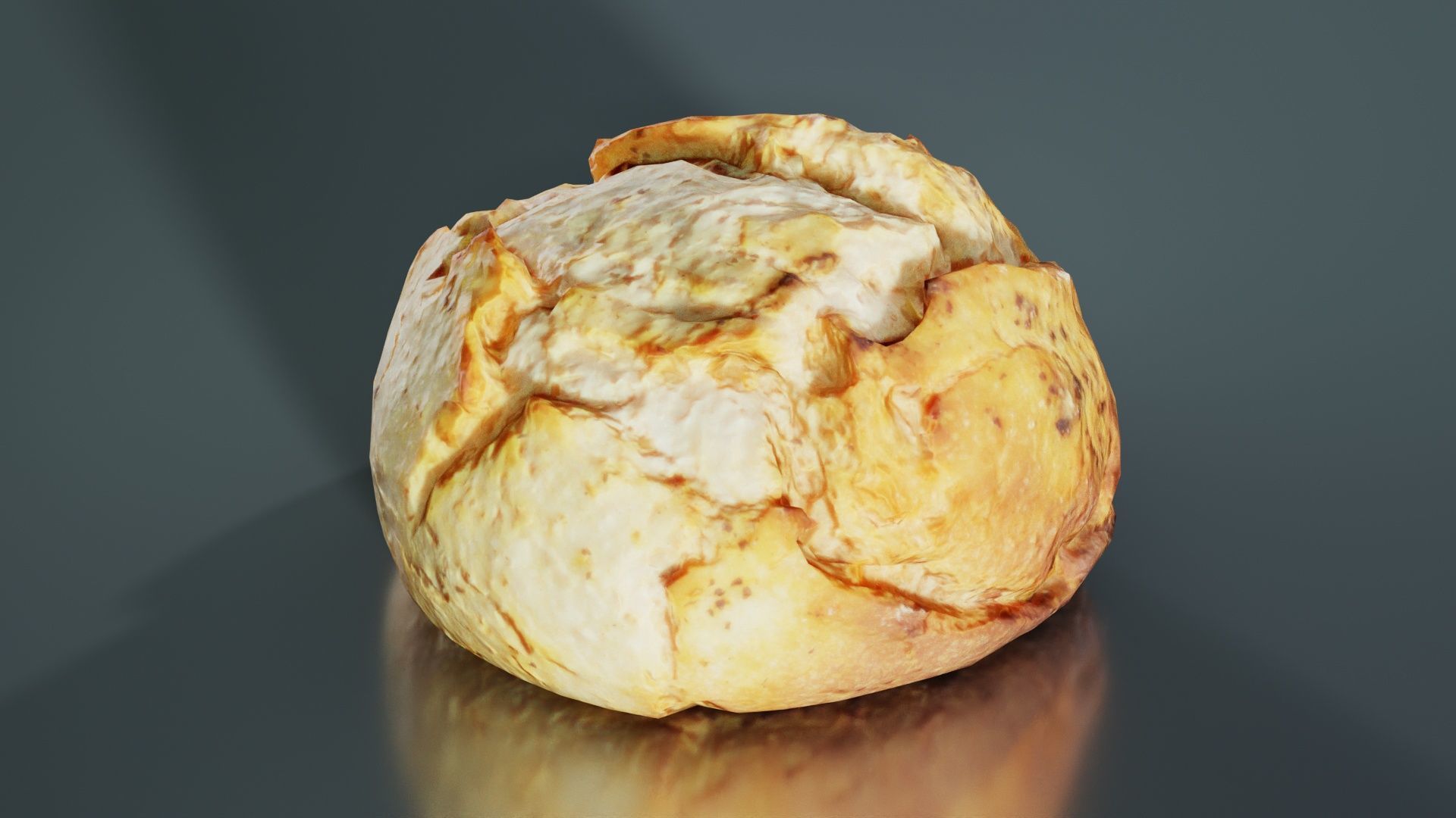 Sour Dough Pistolet Low-poly 3D model_8