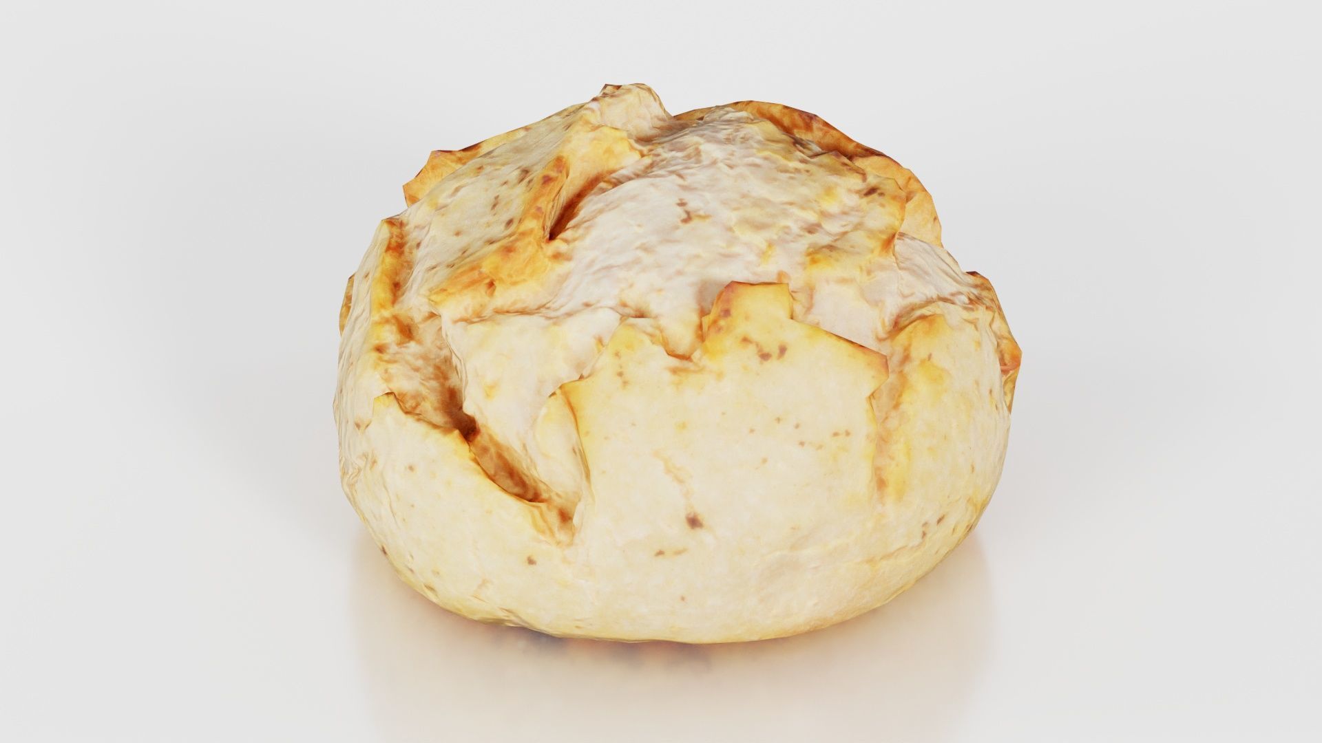 Sour Dough Pistolet Low-poly 3D model_21