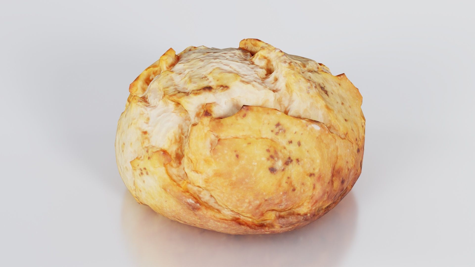 Sour Dough Pistolet Low-poly 3D model_6