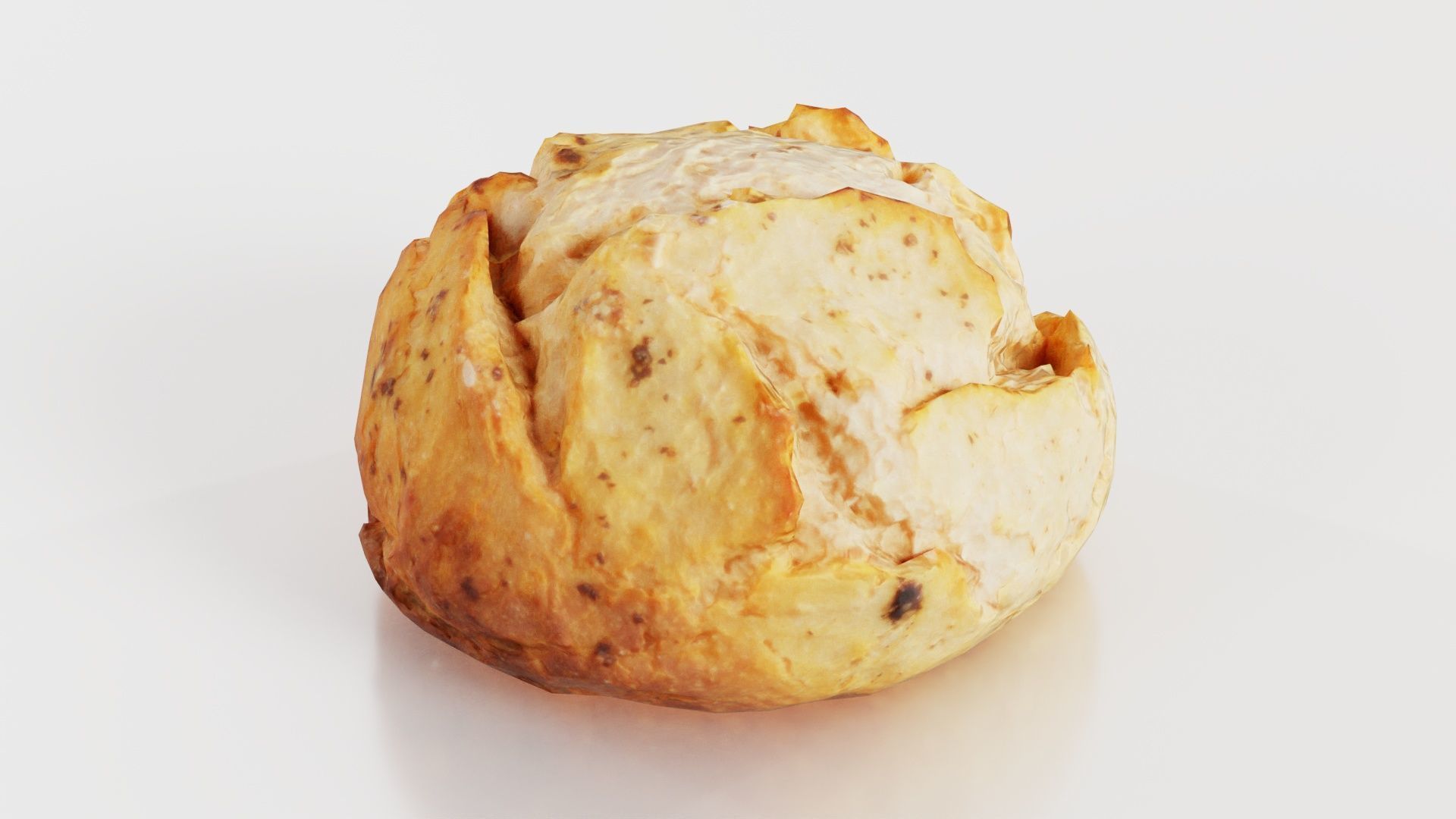 Sour Dough Pistolet Low-poly 3D model_2