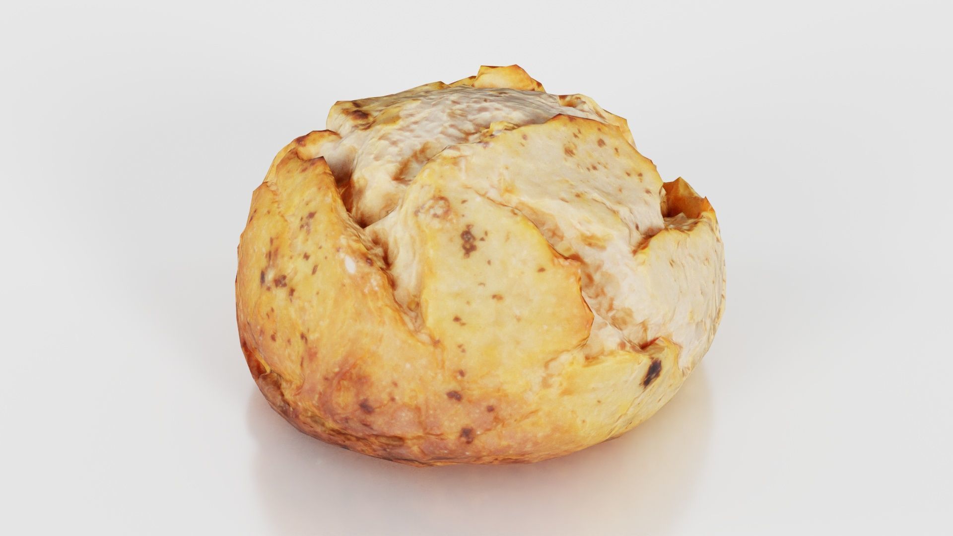 Sour Dough Pistolet Low-poly 3D model_26