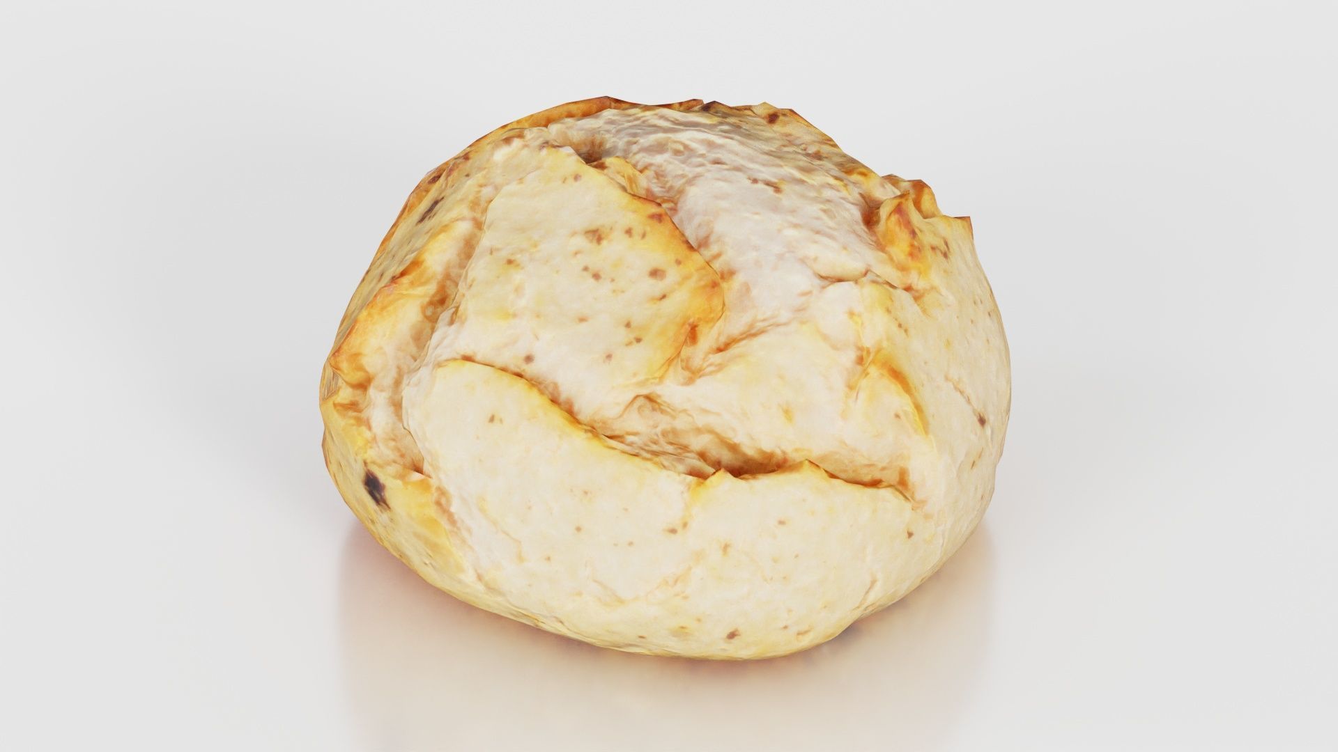 Sour Dough Pistolet Low-poly 3D model_23