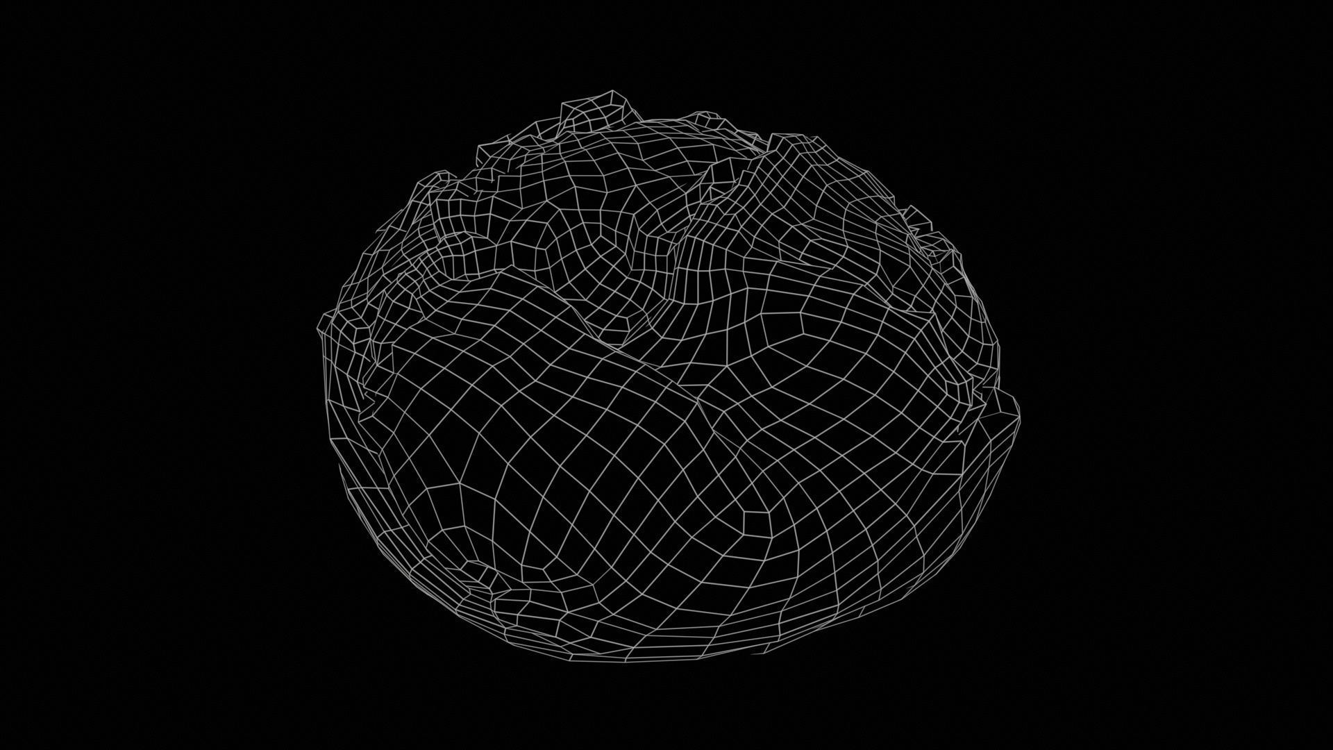 Sour Dough Pistolet Low-poly 3D model_11