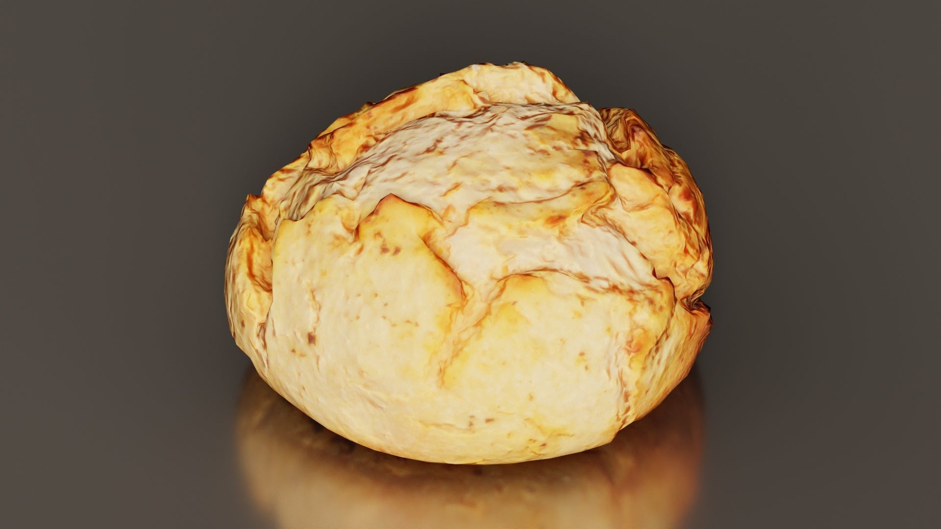 Sour Dough Pistolet Low-poly 3D model_3