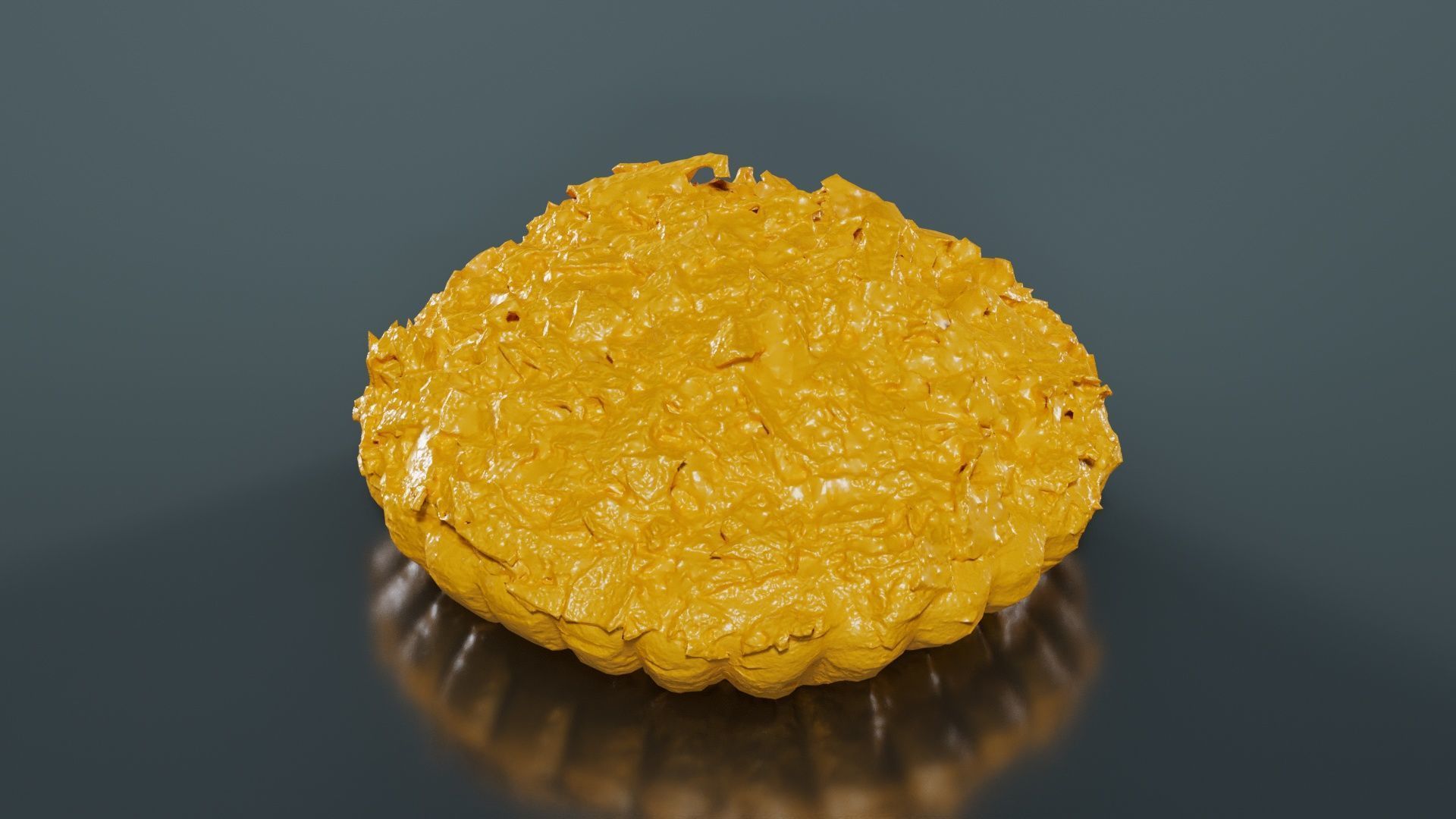 White Chocolate Cake Low-poly 3D model_12