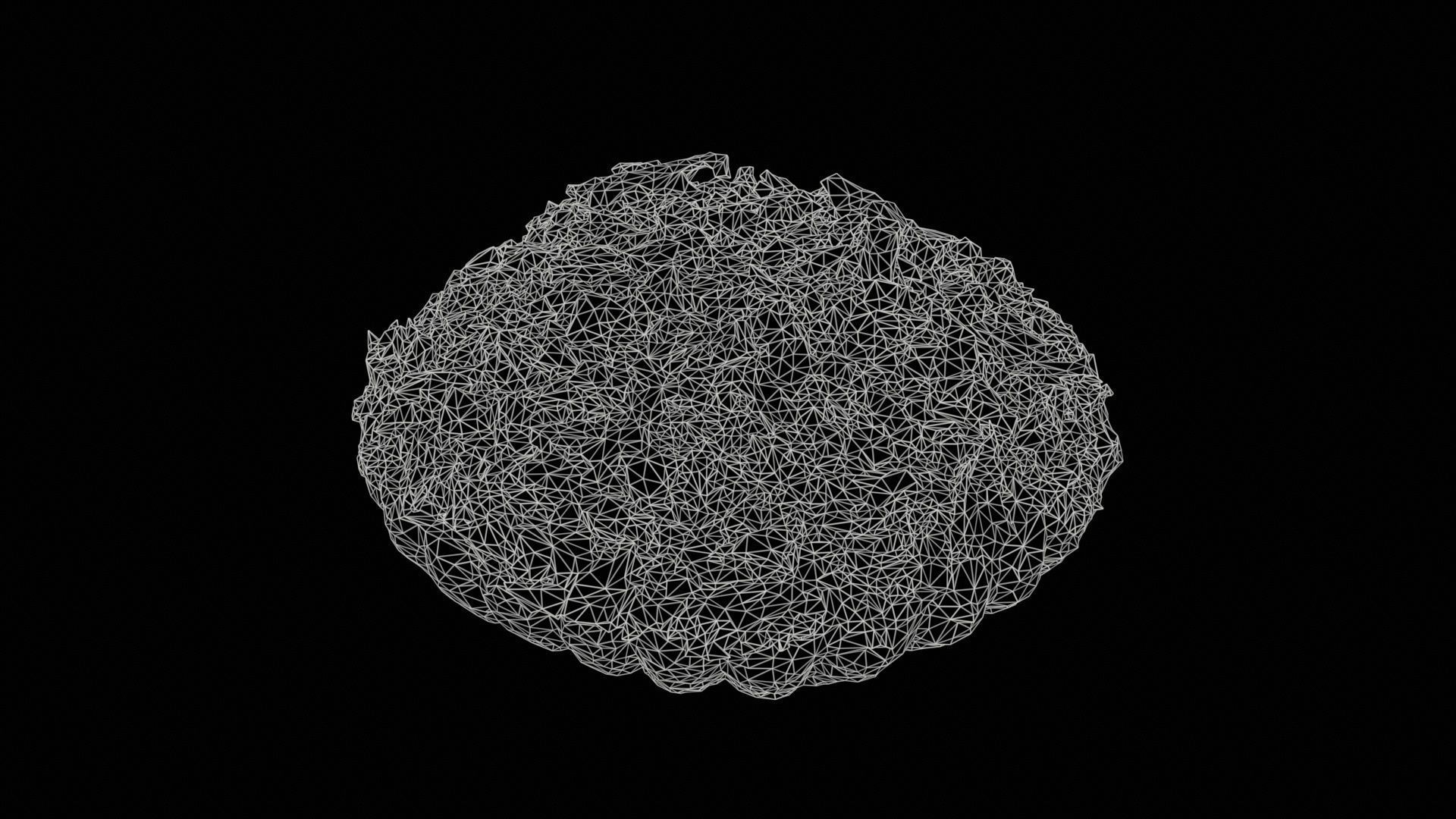 White Chocolate Cake Low-poly 3D model_11