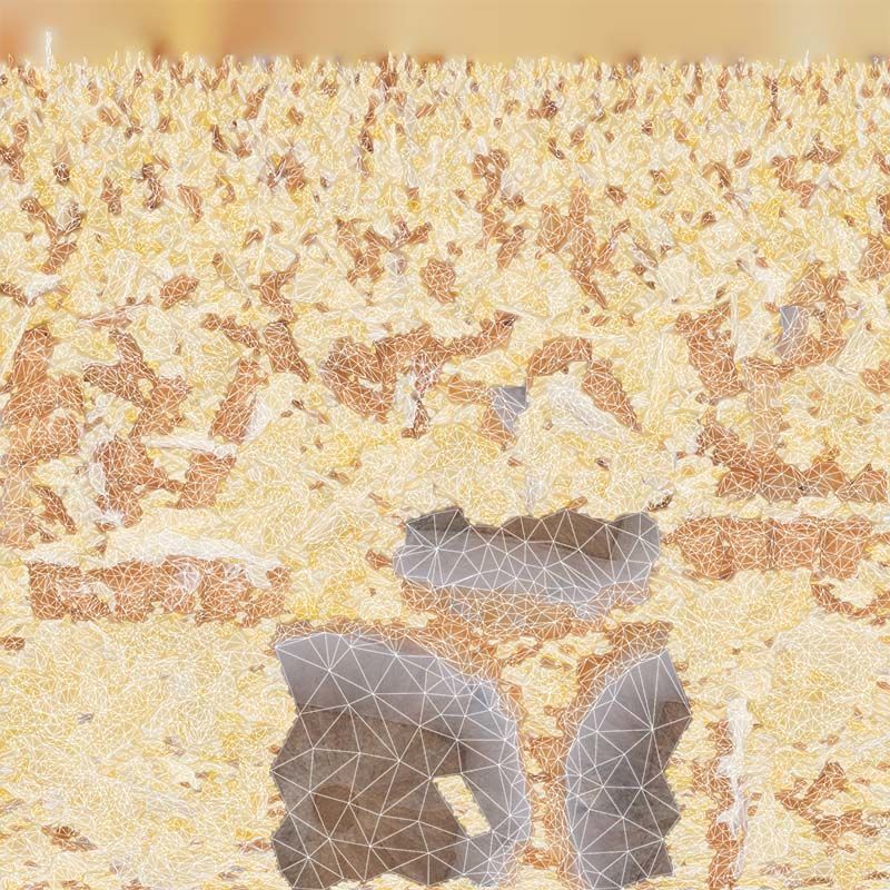 White Chocolate Cake Low-poly 3D model_14