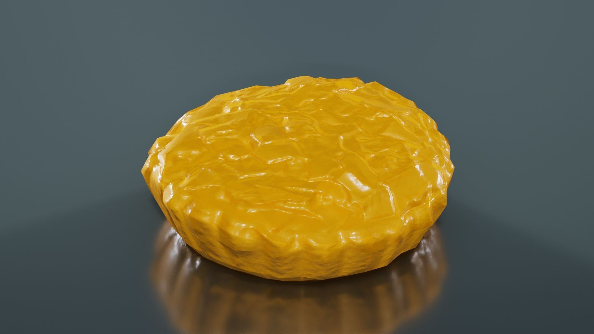 White Chocolate Flake Cake Low-poly 3D model_12