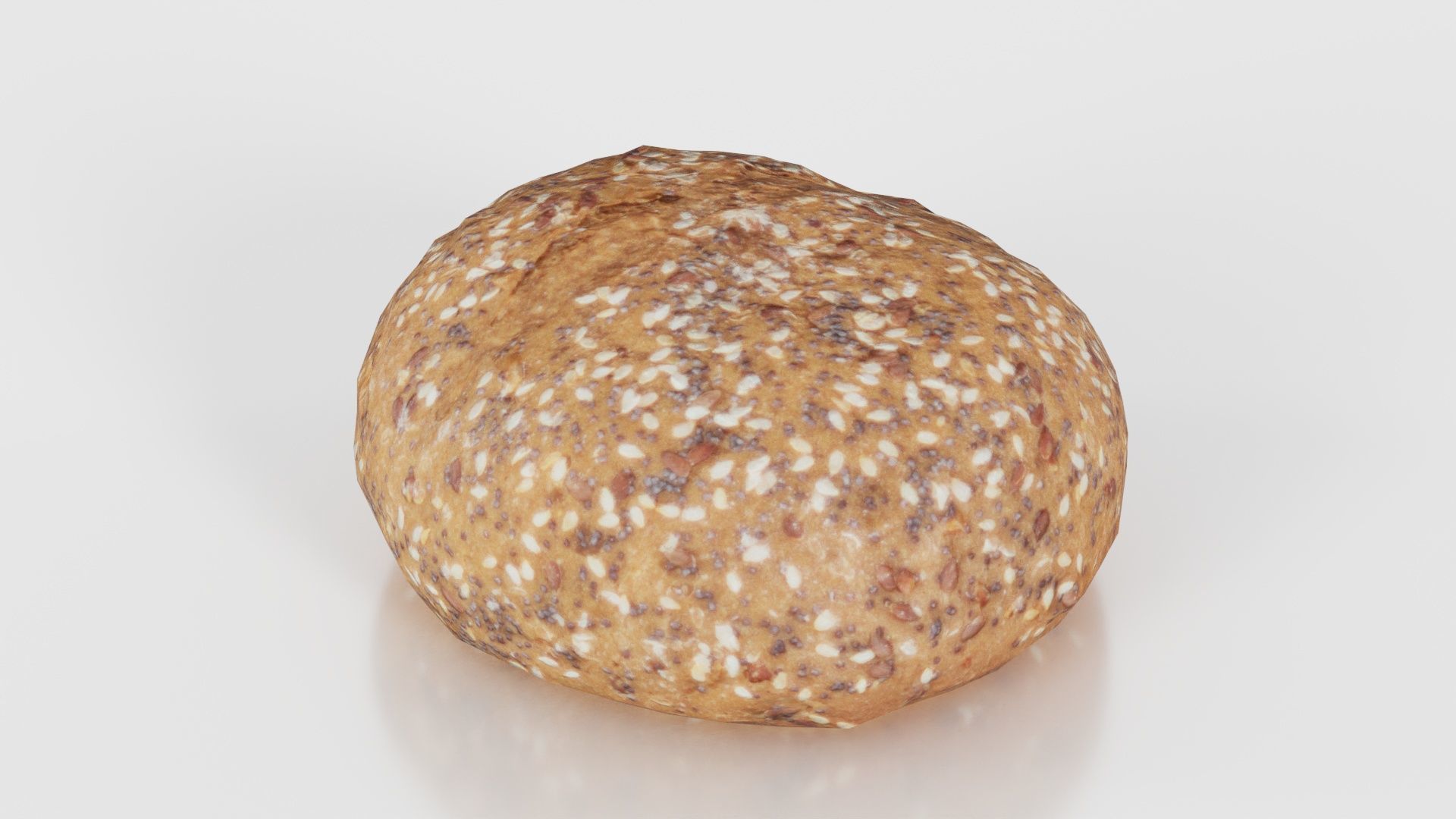 Whole Grain Seed Pistolet Low-poly 3D model_18