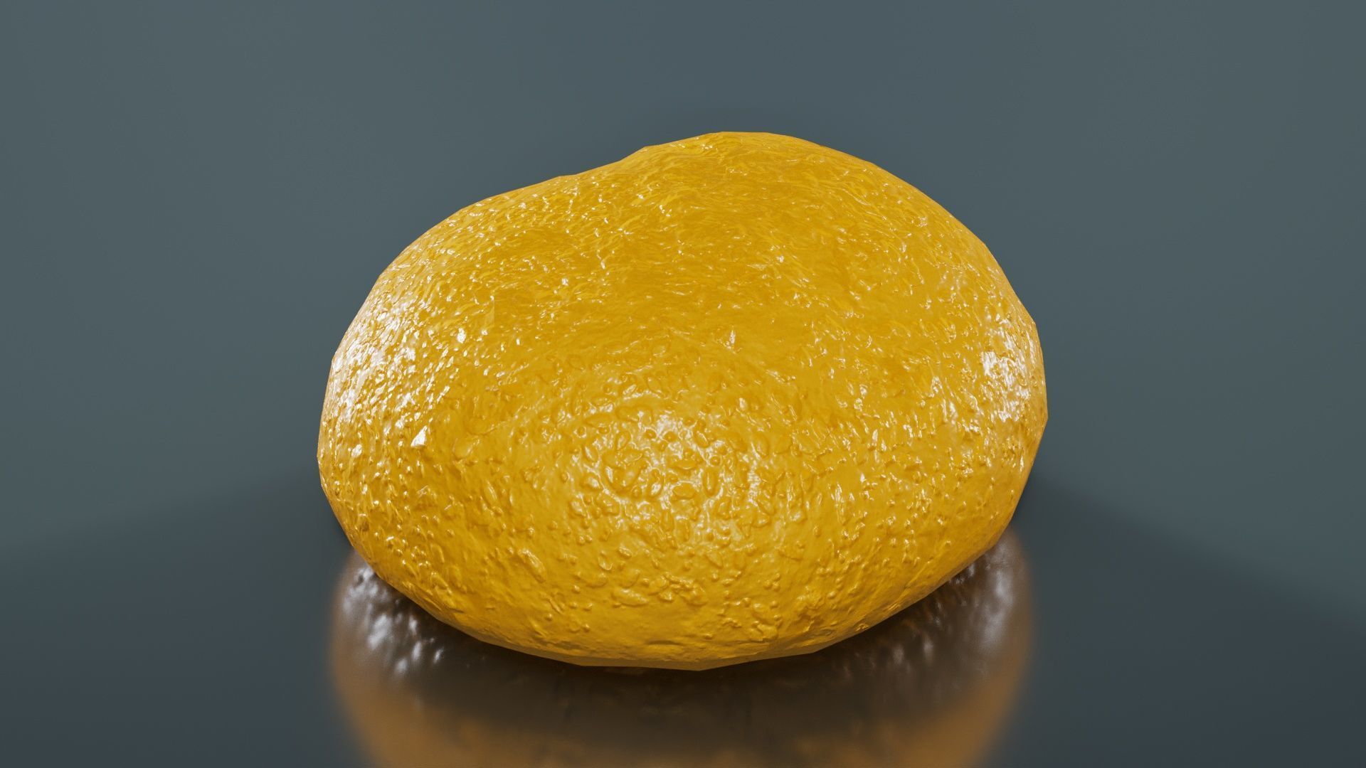 Whole Grain Seed Pistolet Low-poly 3D model_12