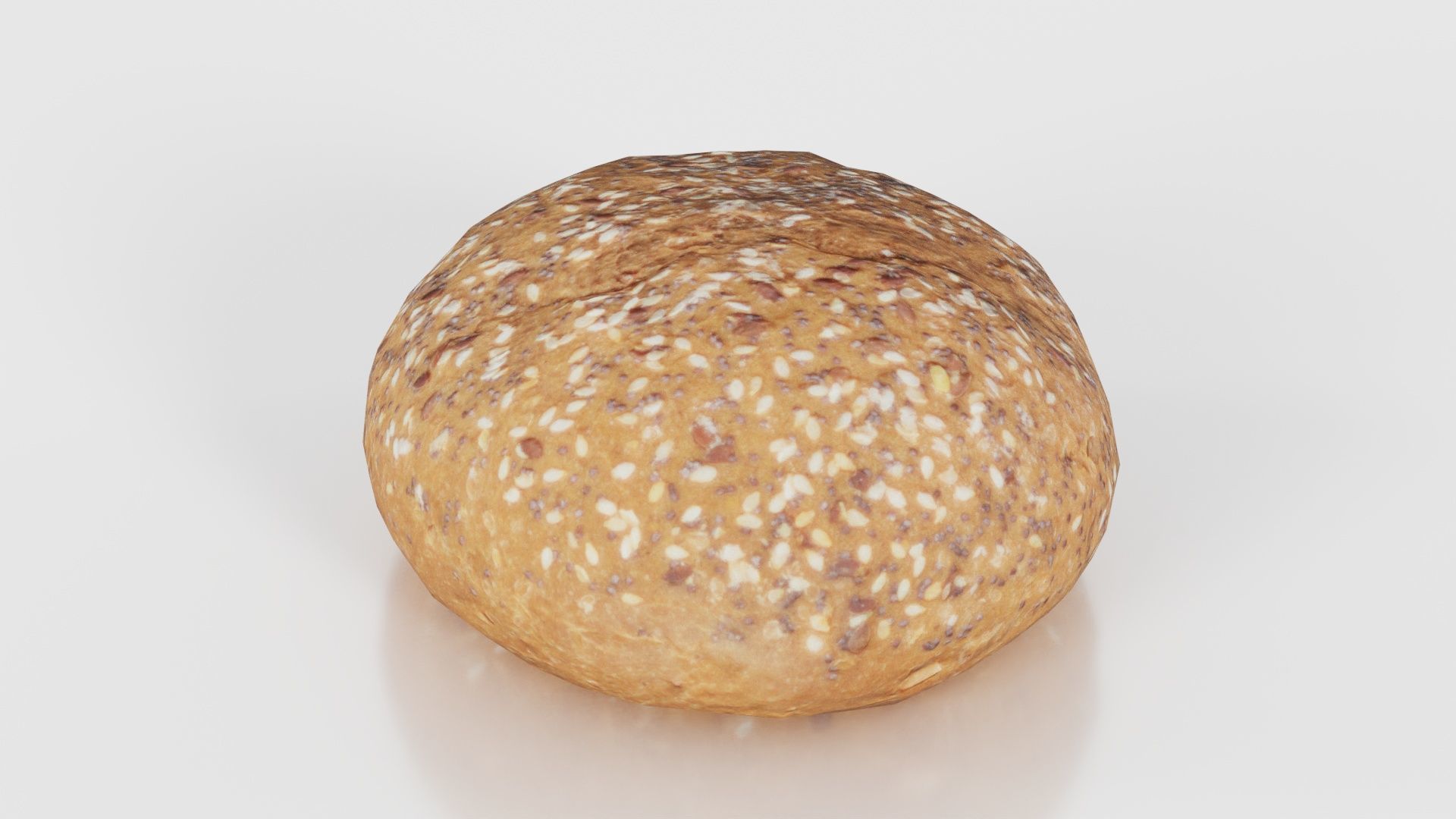 Whole Grain Seed Pistolet Low-poly 3D model_23