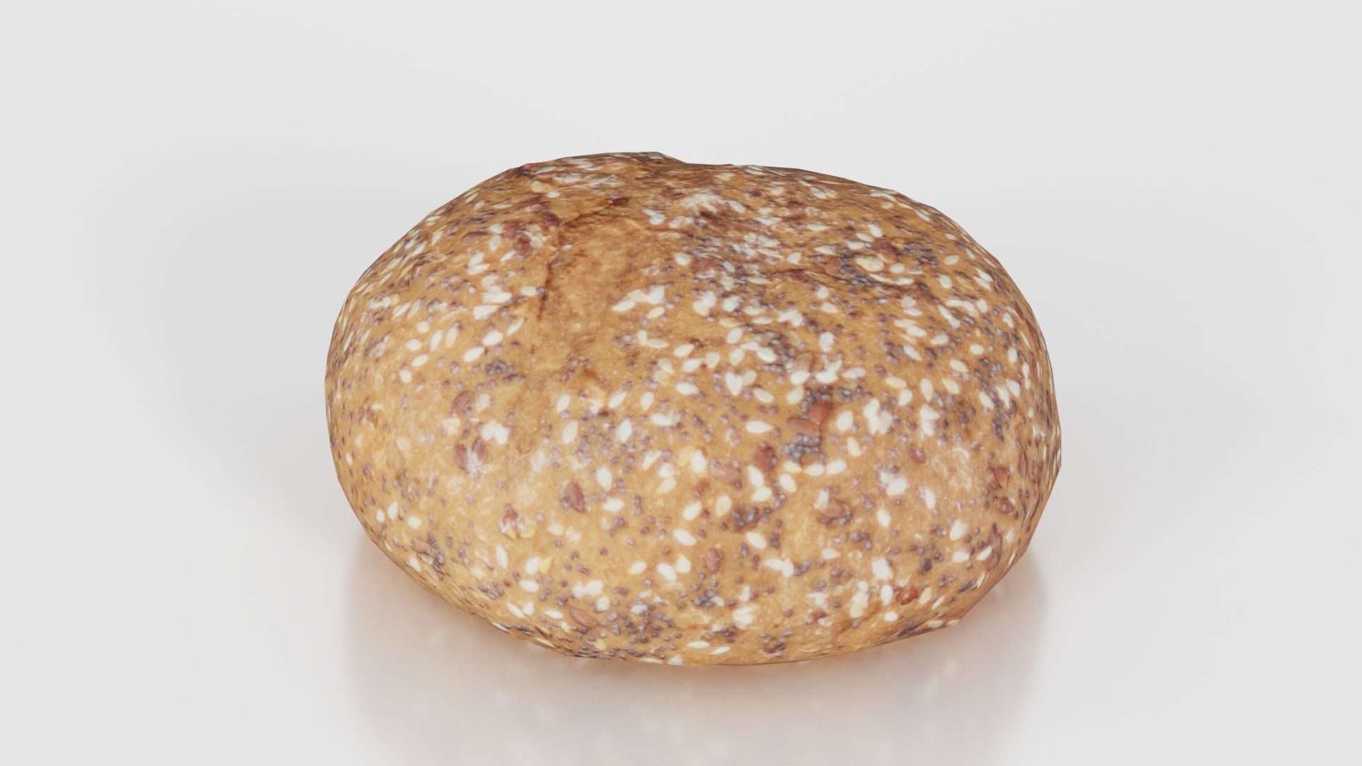 Whole Grain Seed Pistolet Low-poly 3D model_19