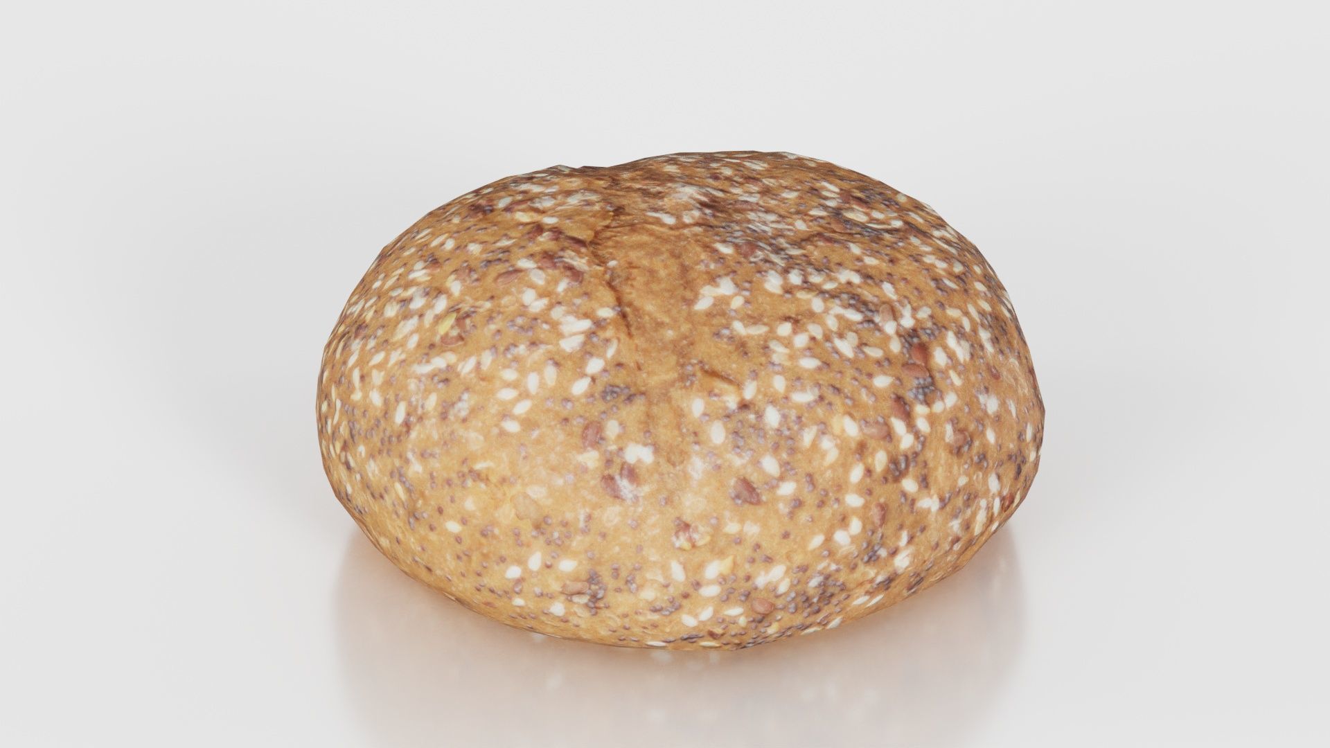 Whole Grain Seed Pistolet Low-poly 3D model_20