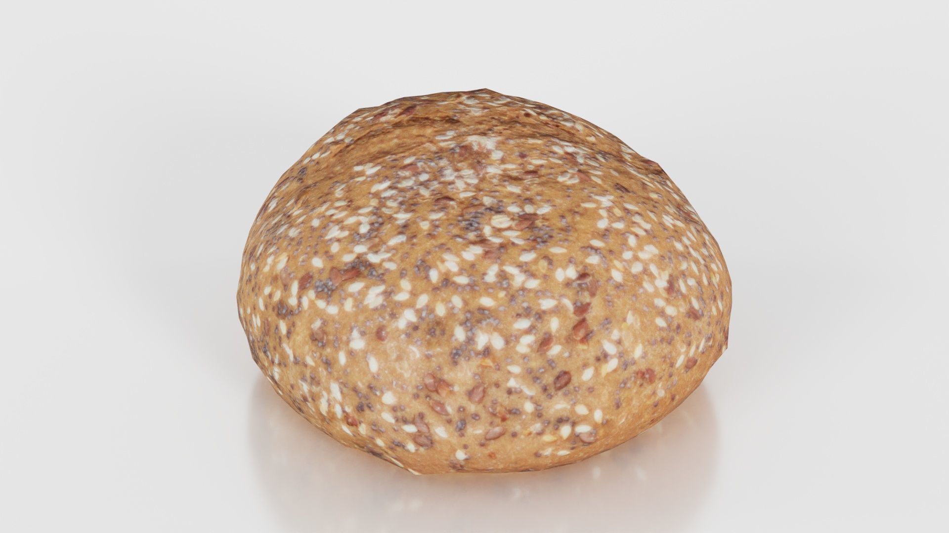 Whole Grain Seed Pistolet Low-poly 3D model_17