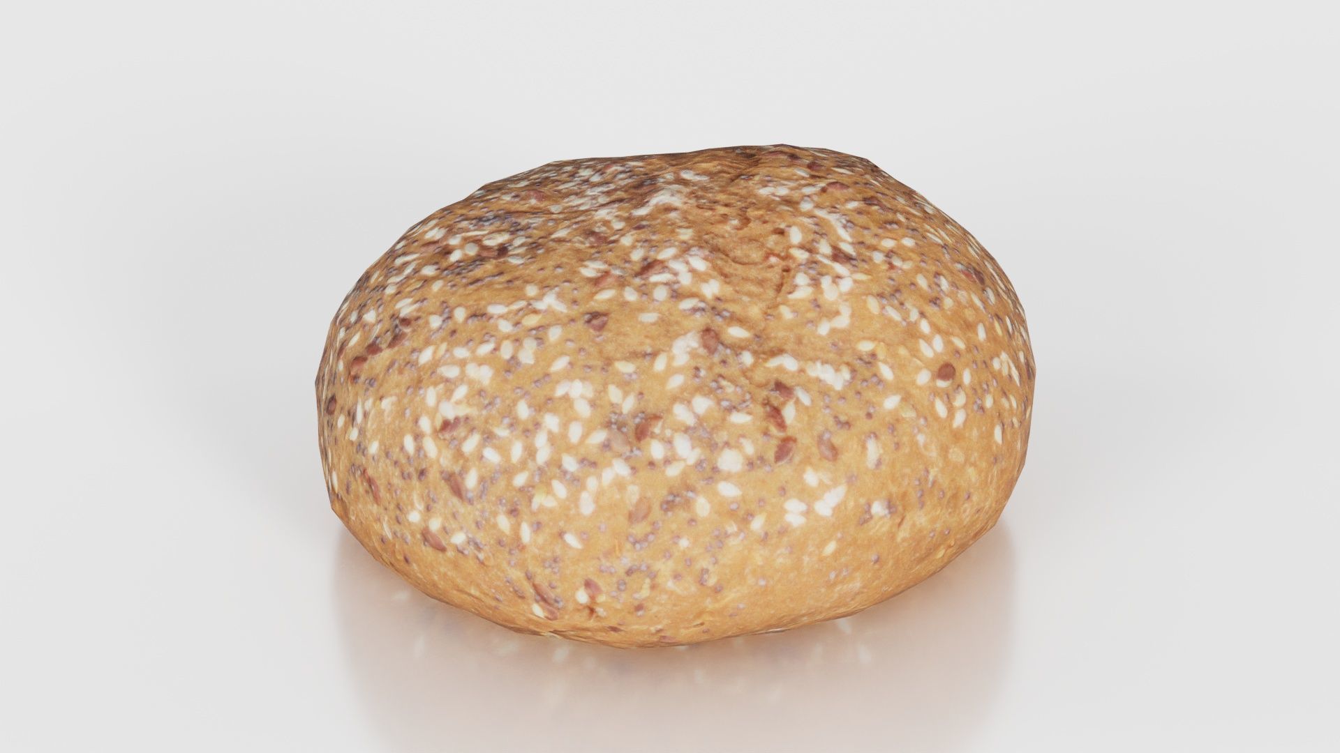 Whole Grain Seed Pistolet Low-poly 3D model_26