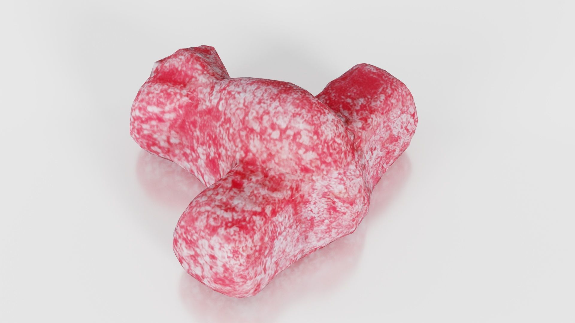 Airplane Low-poly 3D model_21