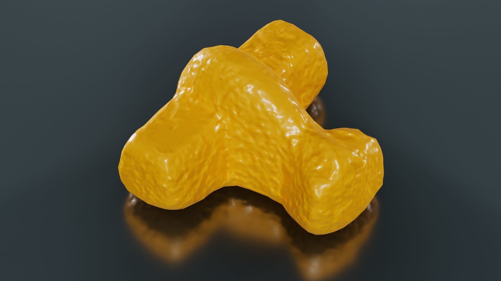 Airplane Low-poly 3D model_12