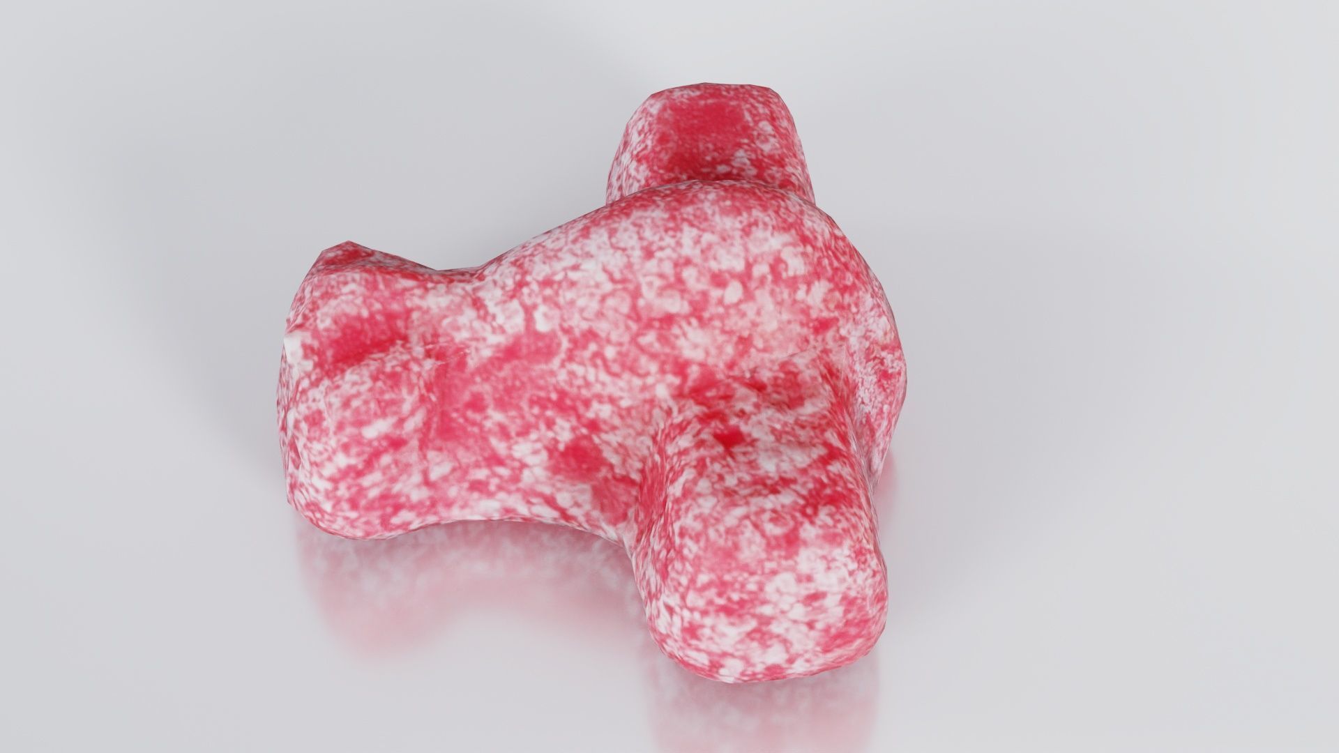 Airplane Low-poly 3D model_7