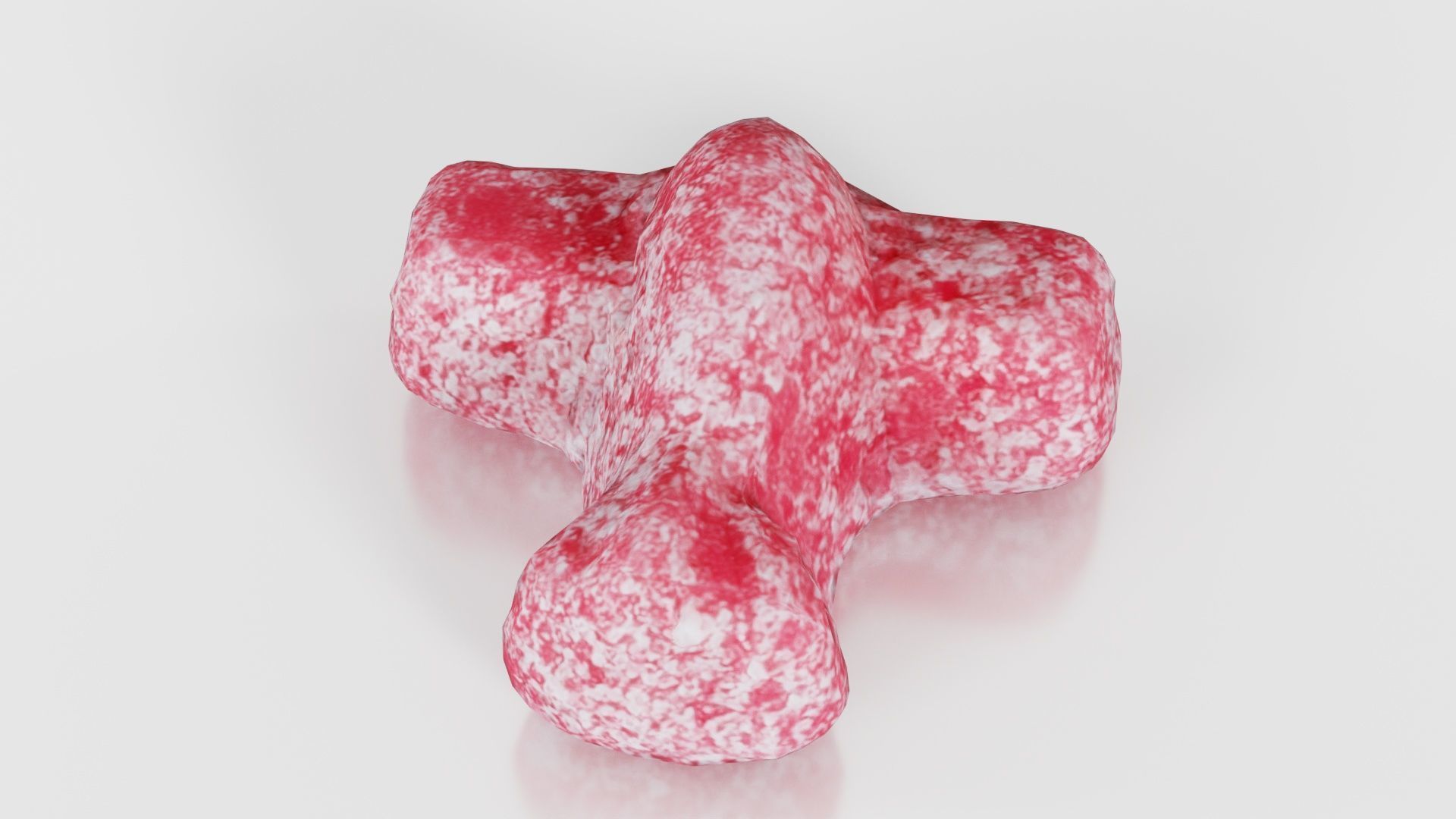 Airplane Low-poly 3D model_25