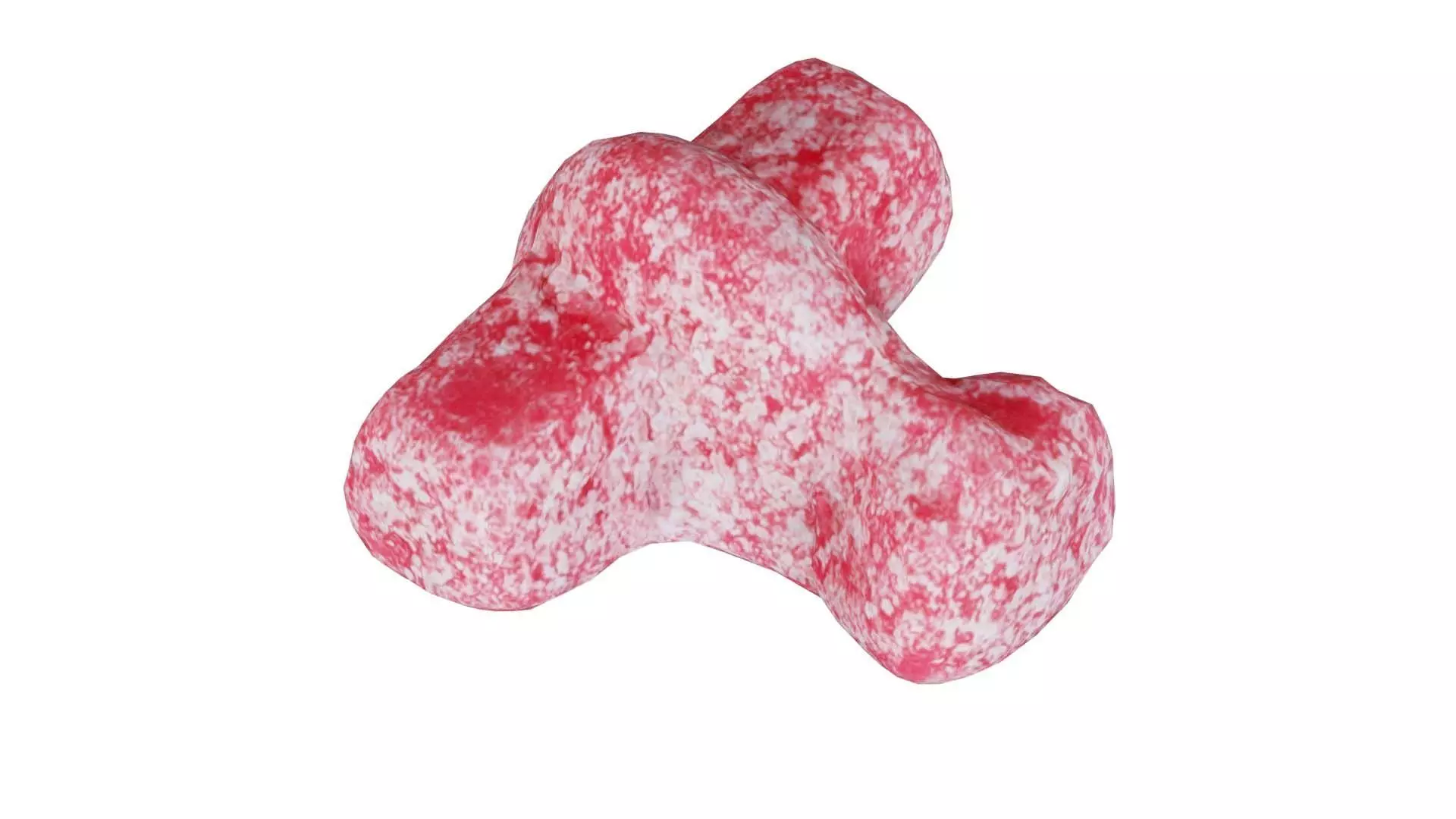 Airplane Low-poly 3D model_0