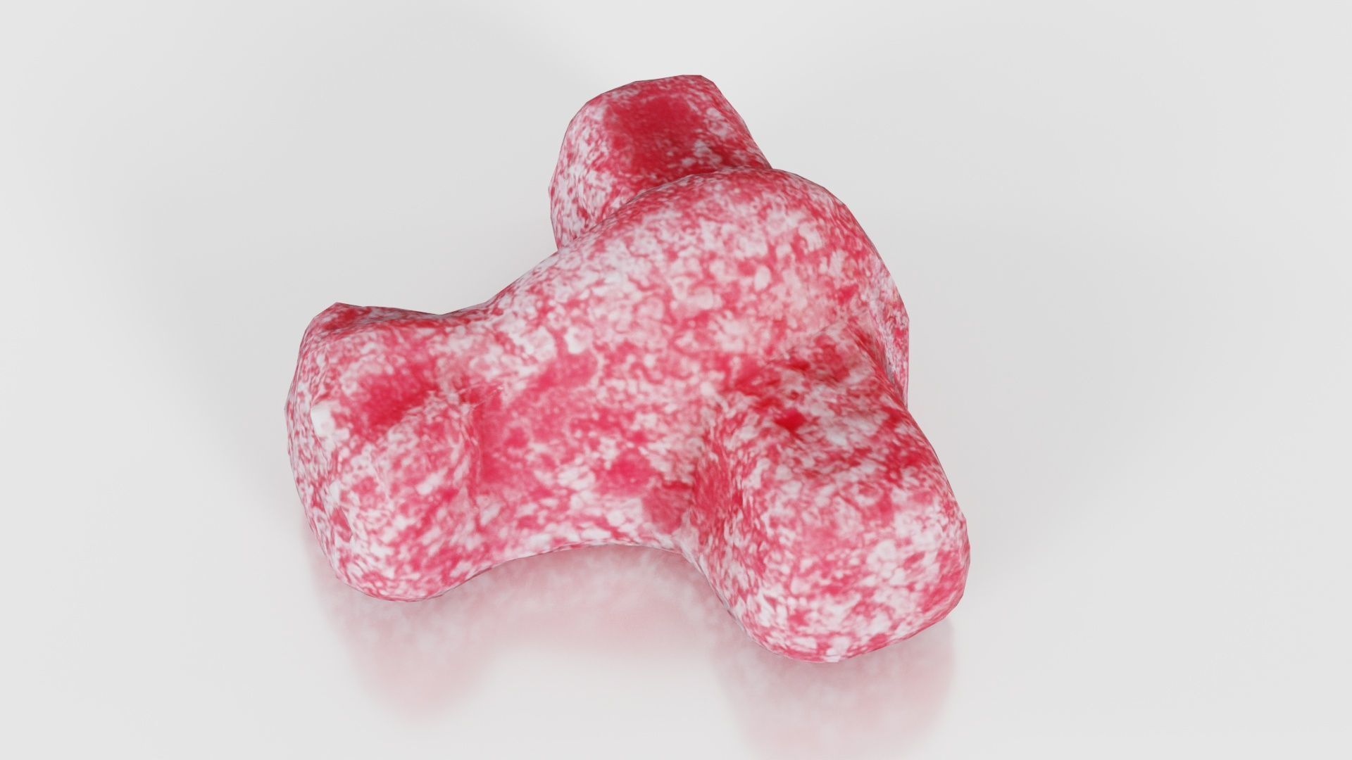 Airplane Low-poly 3D model_23