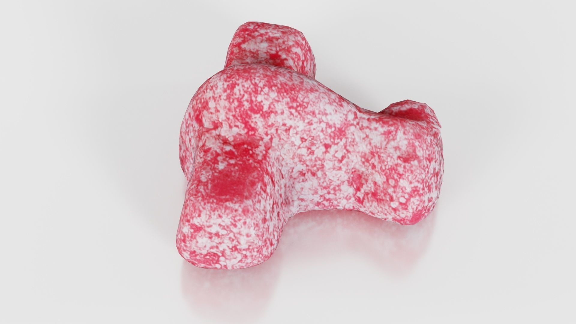 Airplane Low-poly 3D model_16