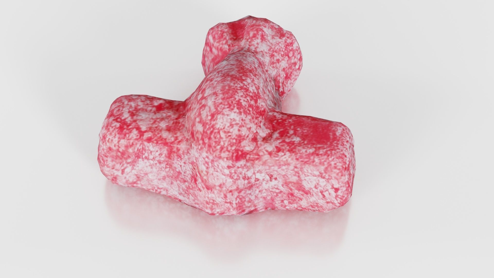 Airplane Low-poly 3D model_19