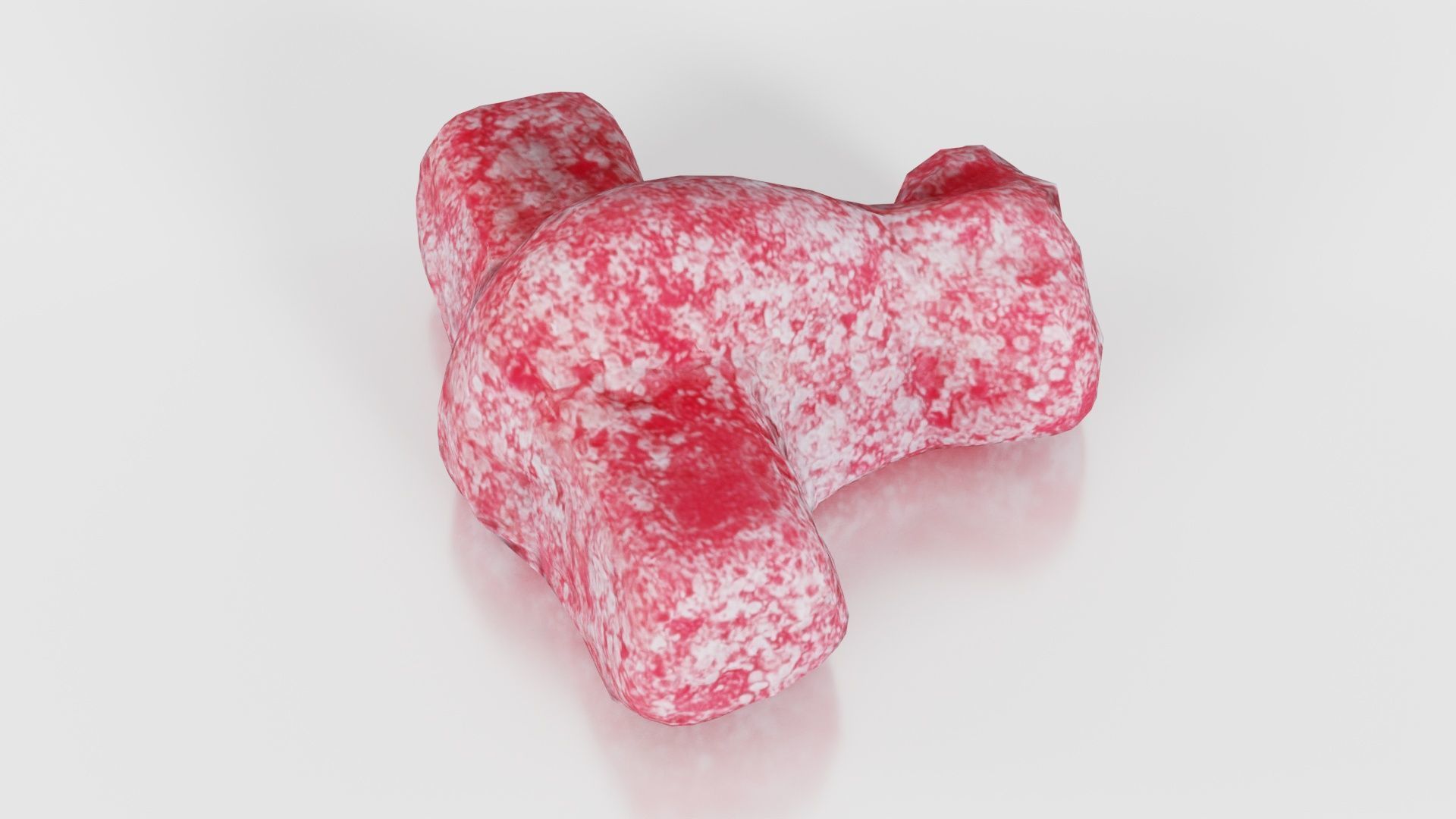 Airplane Low-poly 3D model_17