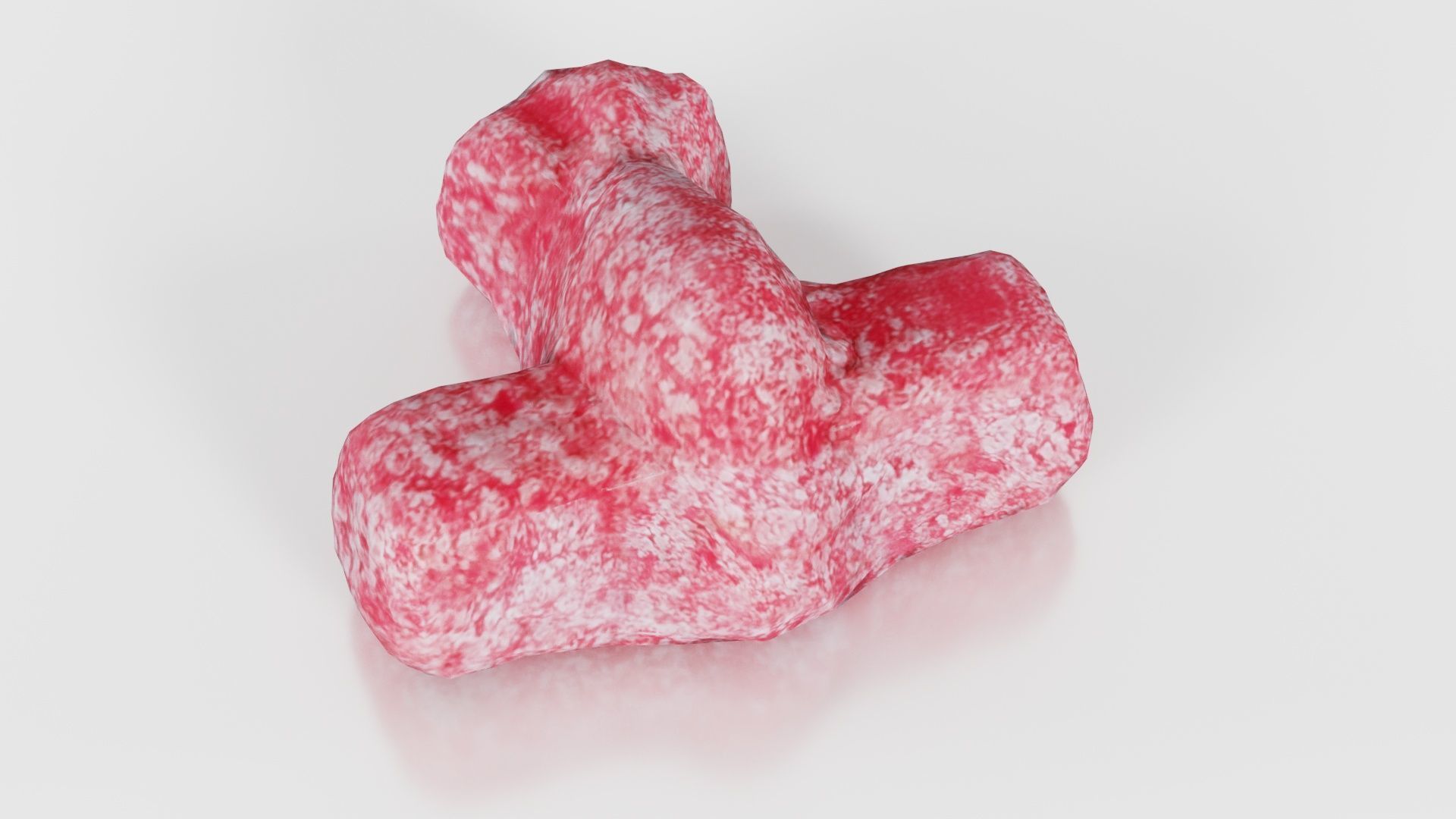 Airplane Low-poly 3D model_20