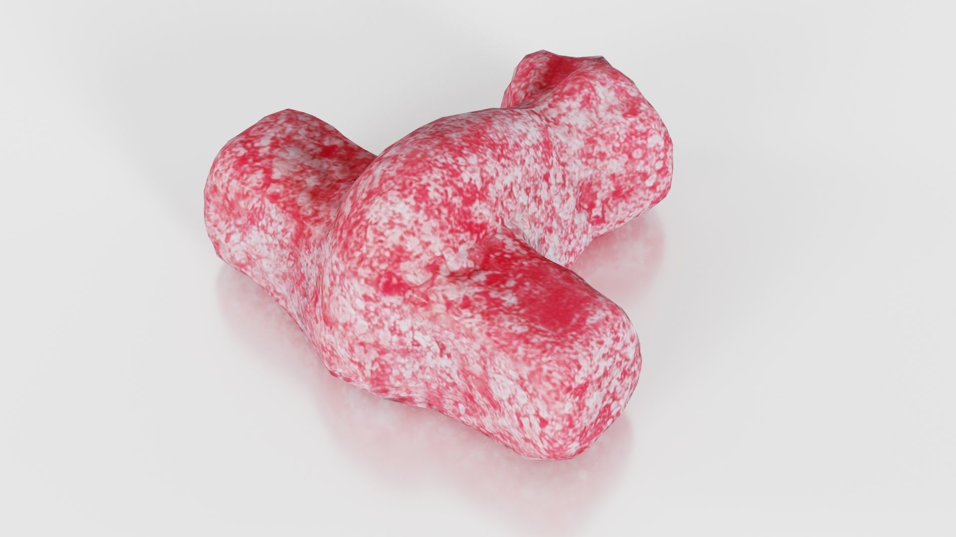 Airplane Low-poly 3D model_18