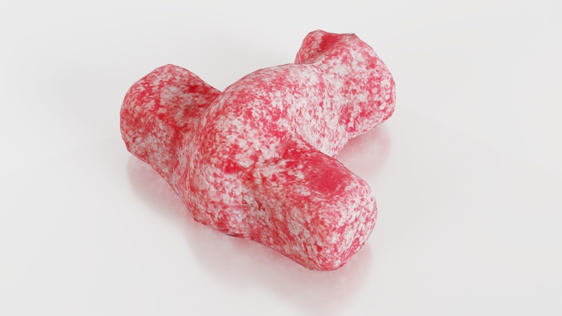 Airplane Low-poly 3D model_3